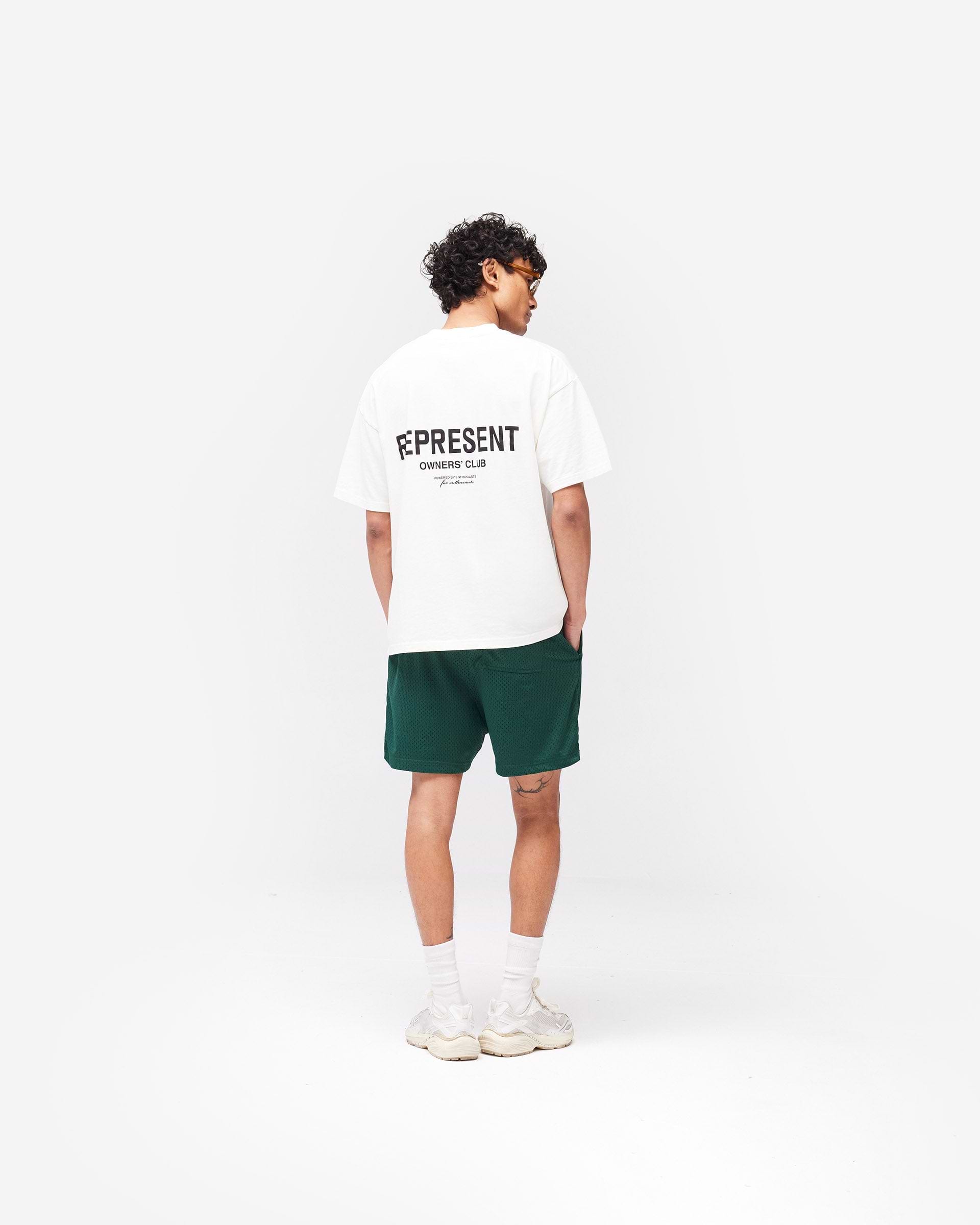 Represent Owners Club T-Shirt | Flat White T-Shirts | Represent