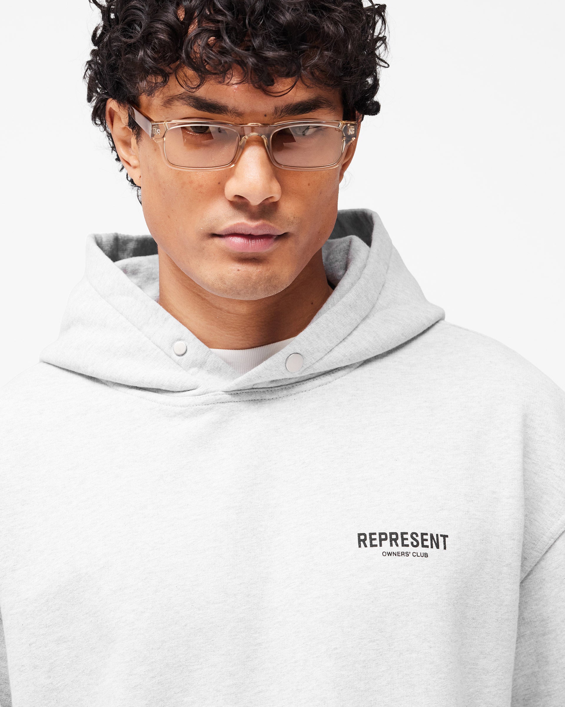 Represent Owners Club Hoodie | Ash Grey Hoodies | Represent
