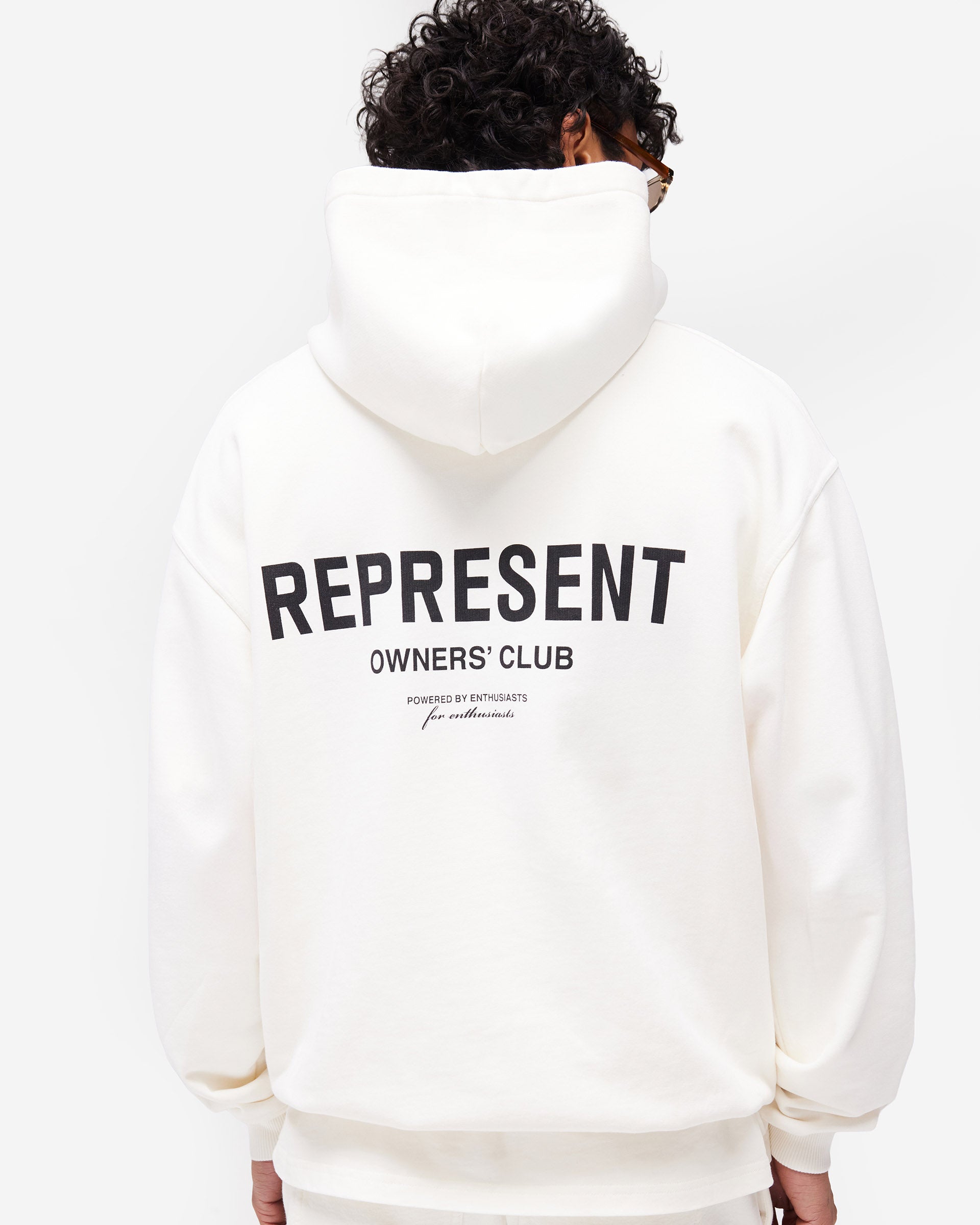 Represent Owners Club Hoodie | Flat White Hoodies | REPRESENT