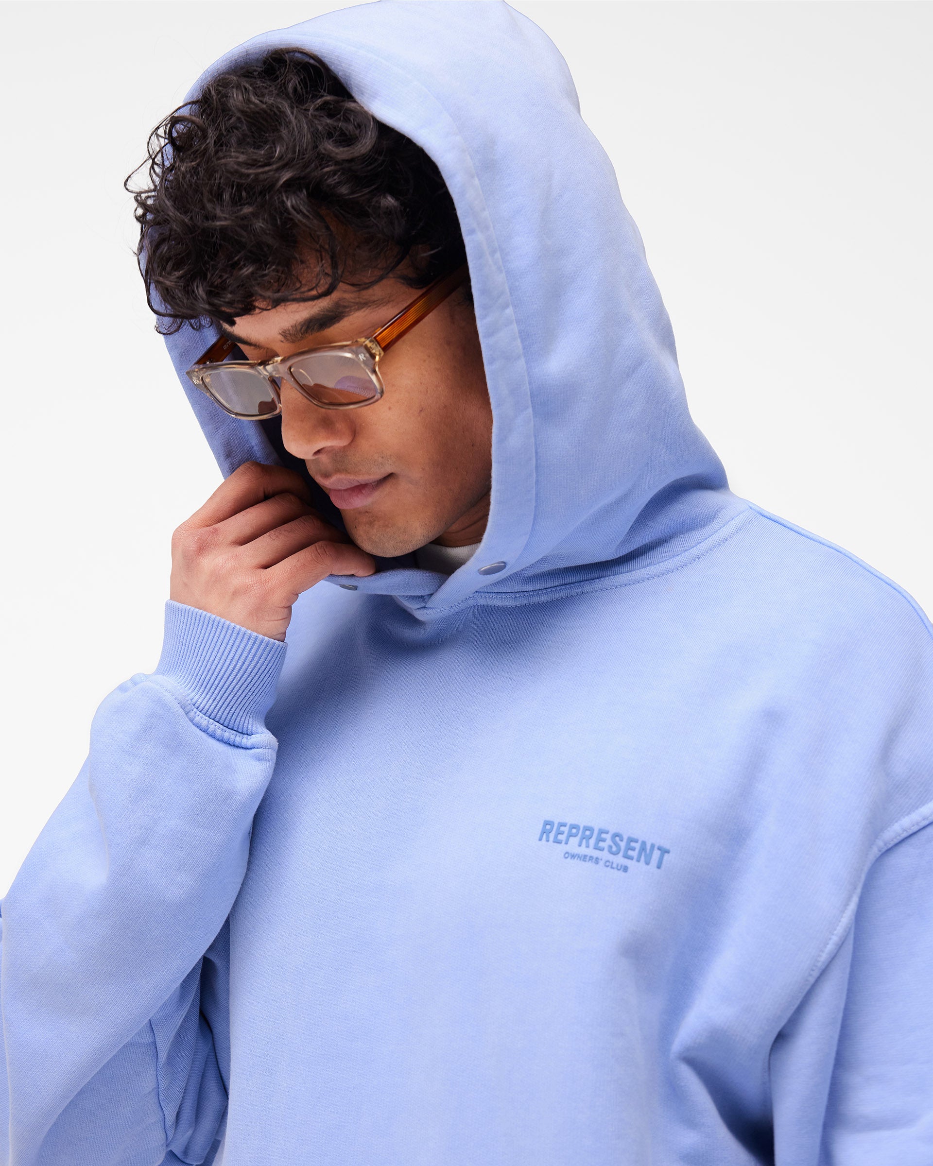 Represent Owners Club Hoodie | Vista Blue | REPRESENT