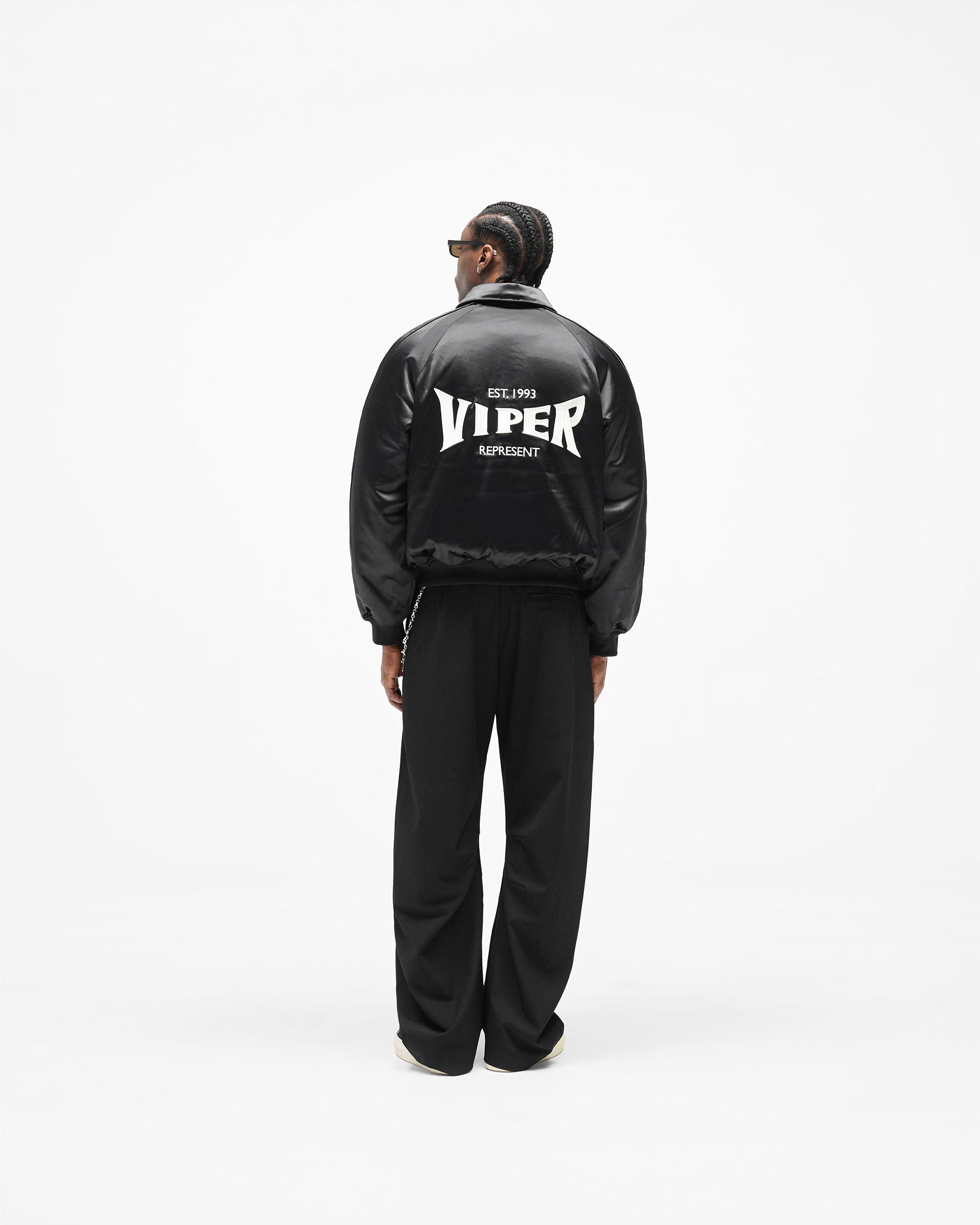 Represent x Viper Souvenir Jacket - Jet Black