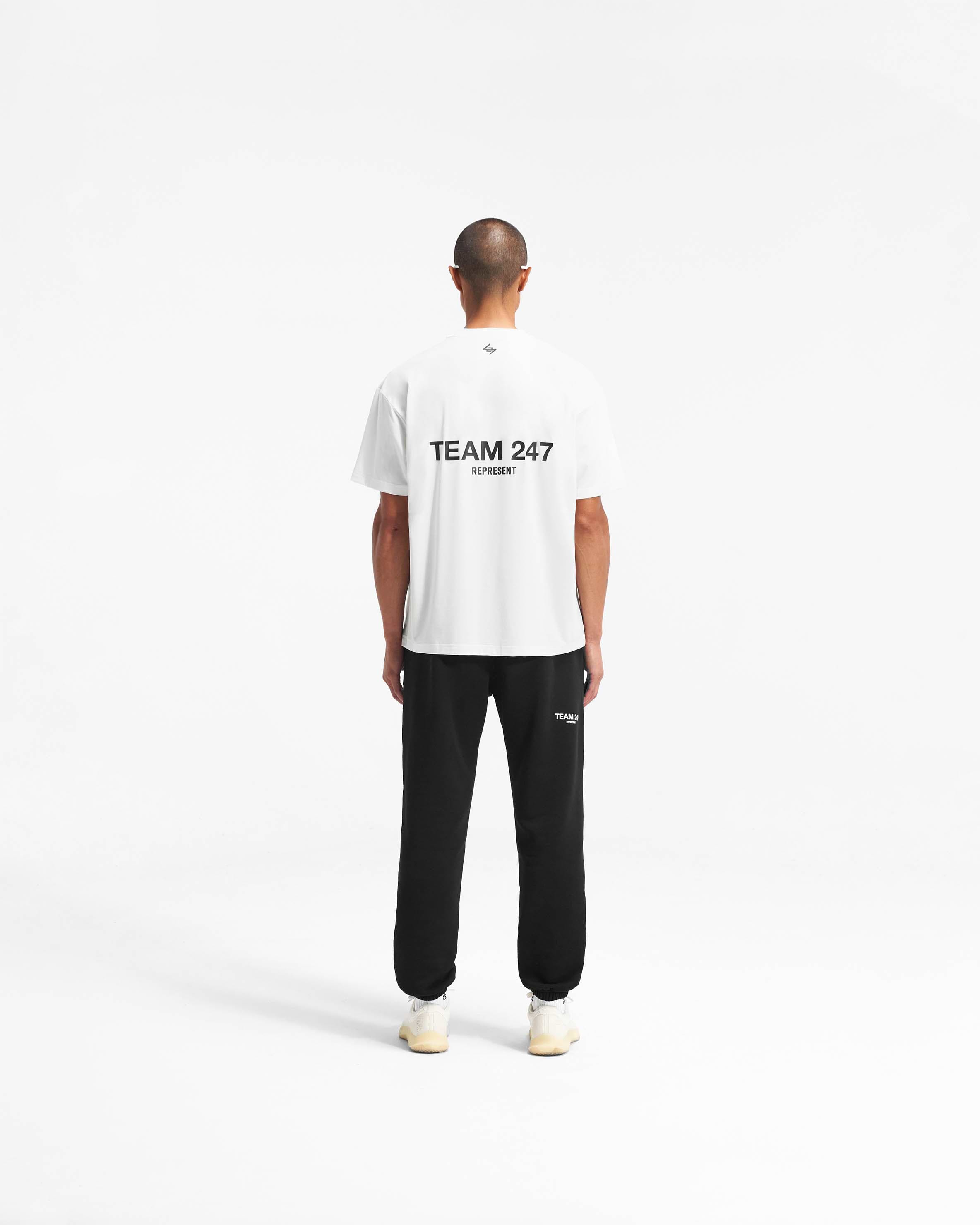 Team 247 Oversized T-Shirt | Flat White | REPRESENT CLO