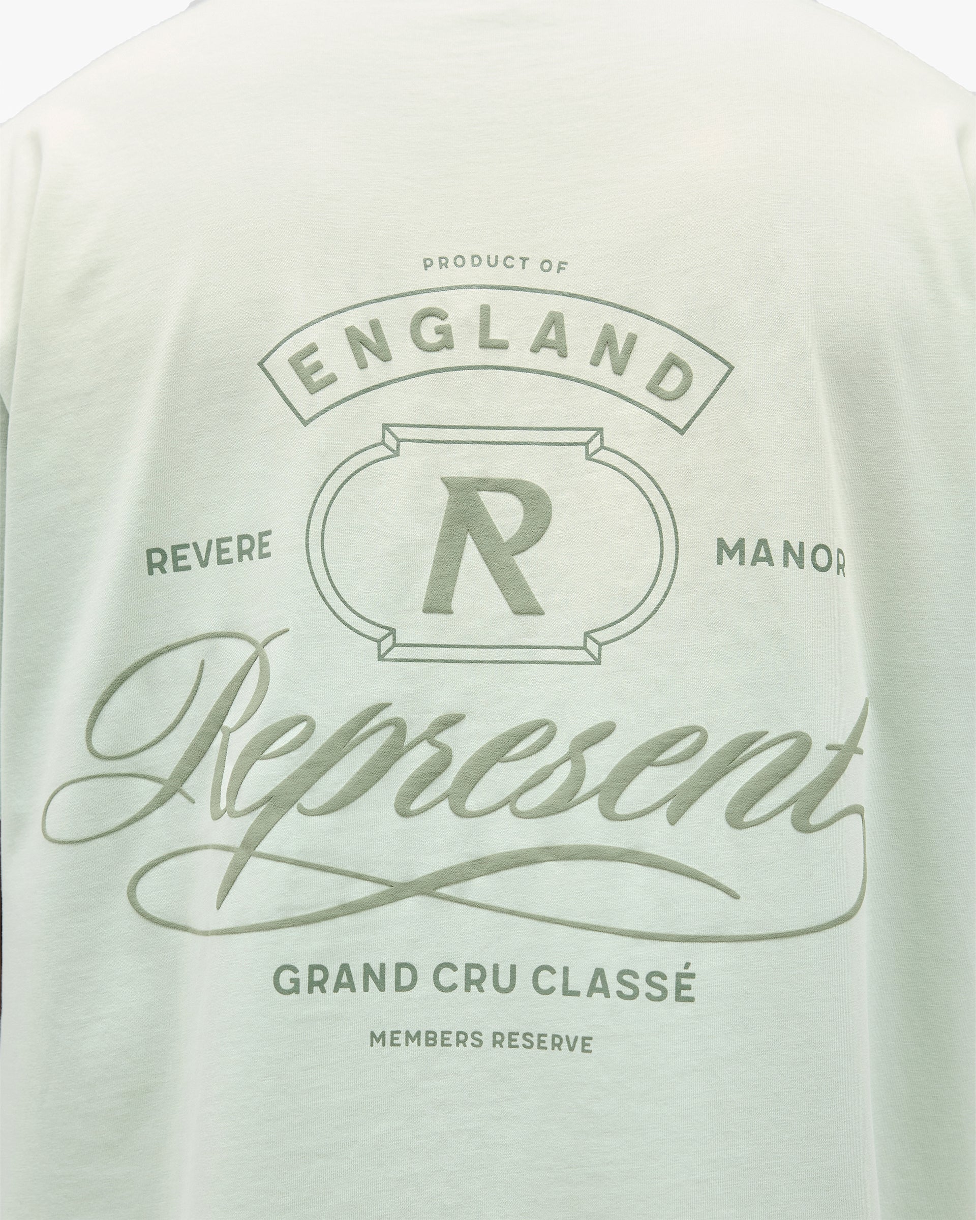 【REPRESENT】★Rep Grand Vintge T-Shirt★ Grand Vintage Hand Drawn T-Shirt - Aged White | REPRESENT