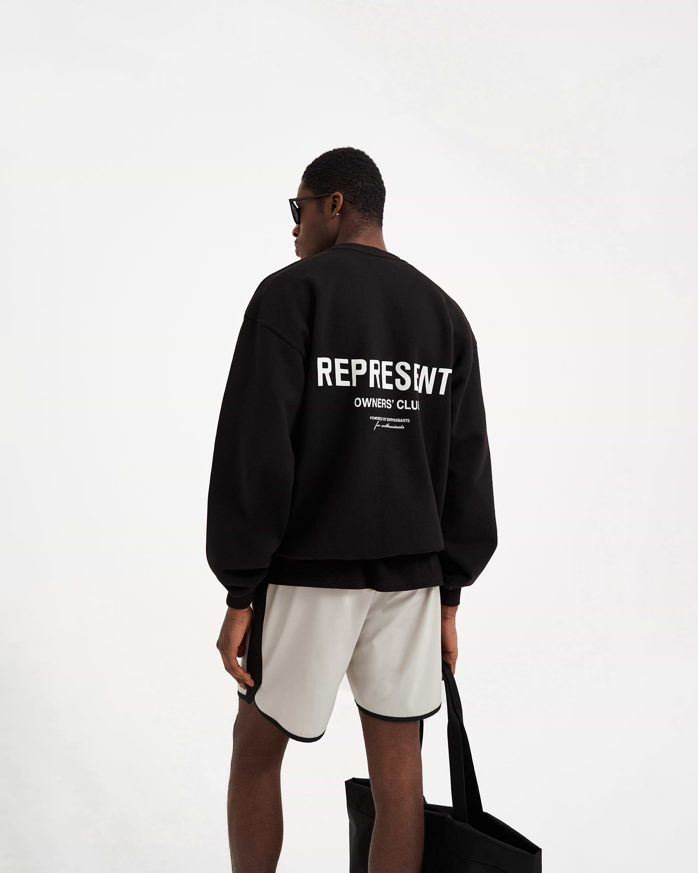 スウェット・トレーナー REPRESENT Black Cotton Represent Owners Club Sweatshirt Represent Owners Club Sweater | Black Sweaters | REPRESENT