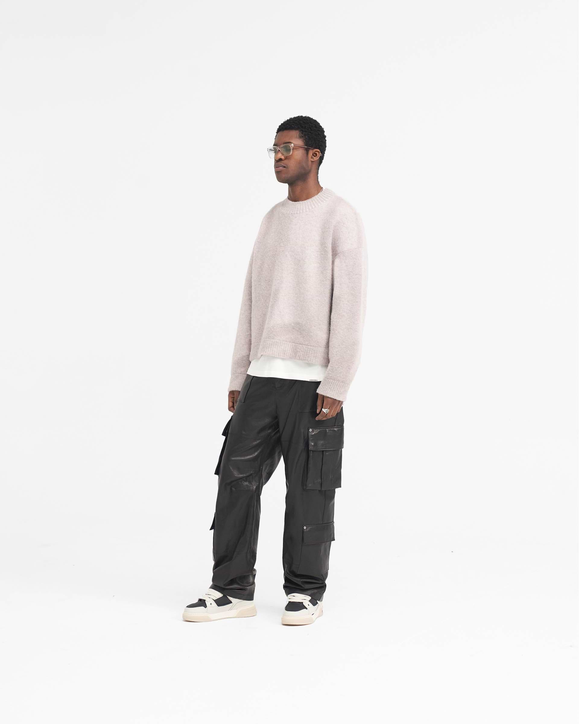 Sprayed Horizons Sweater - Washed Taupe