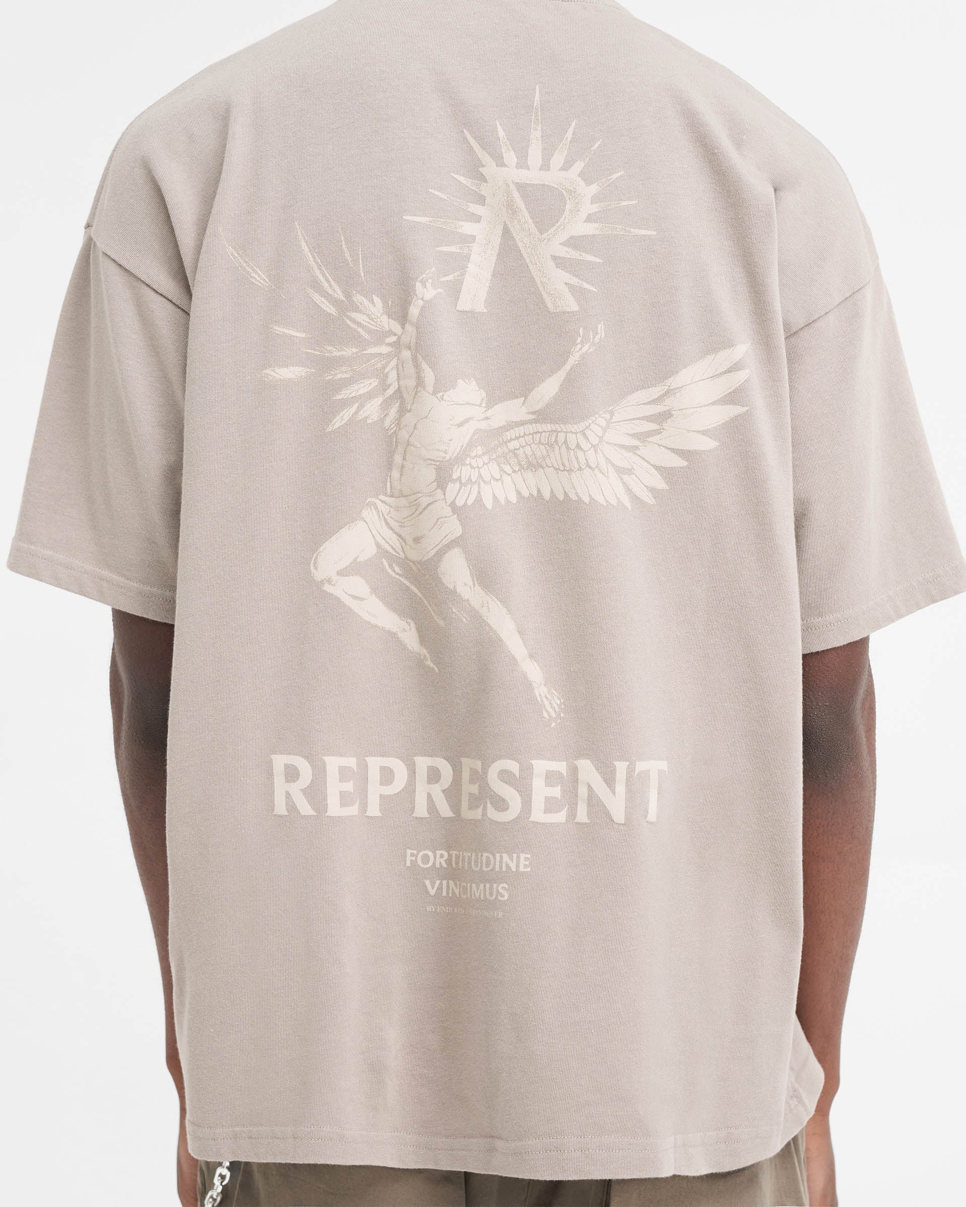Icarus T-Shirt | Taupe | REPRESENT