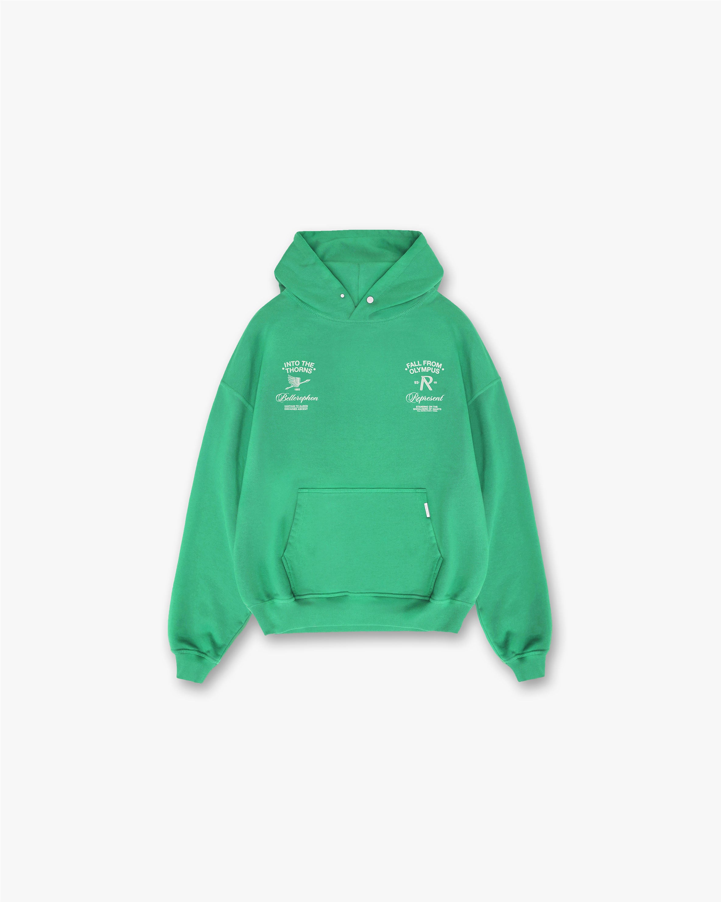 Fall From Olympus Hoodie - Island Green