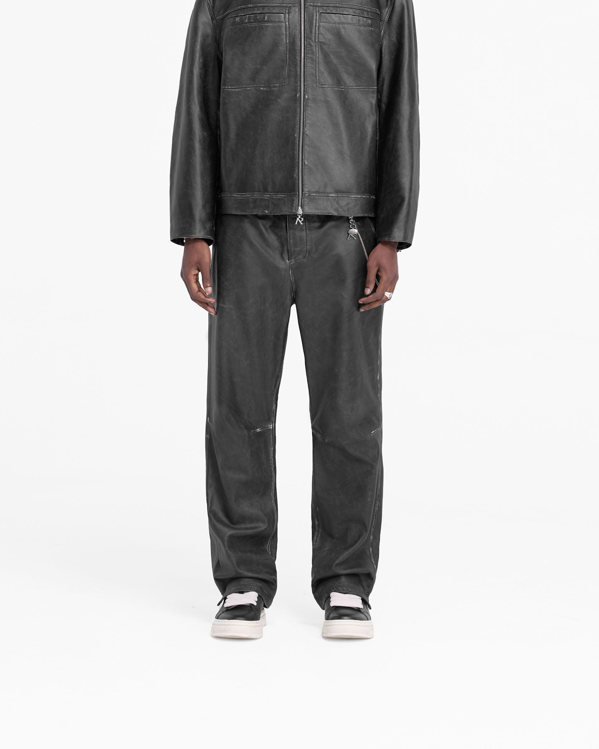 Distressed Men's Leather Pants | REPRESENT Distressed Men's Leather Pants | REPRESENT