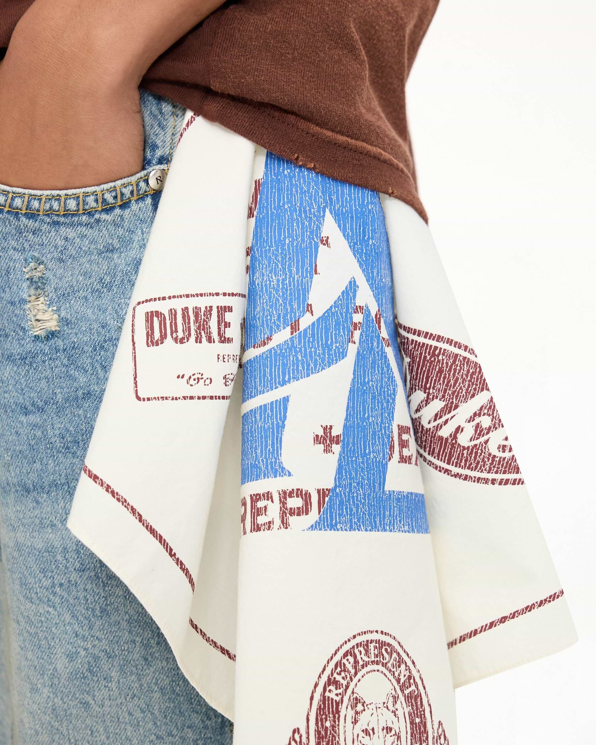 Represent X Duke + Dexter Bandana - Ecru