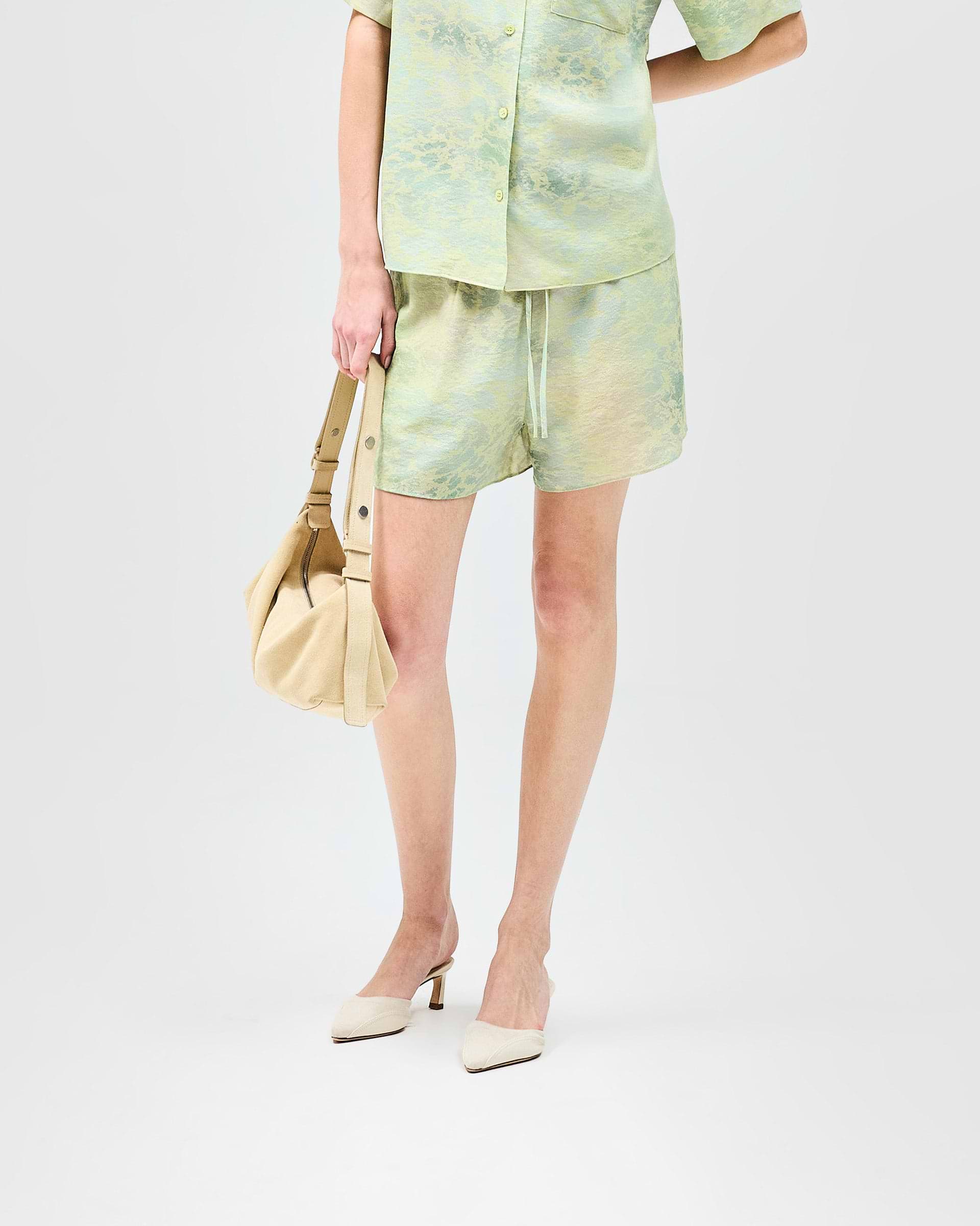 Mirage Shorts - Watermark Print