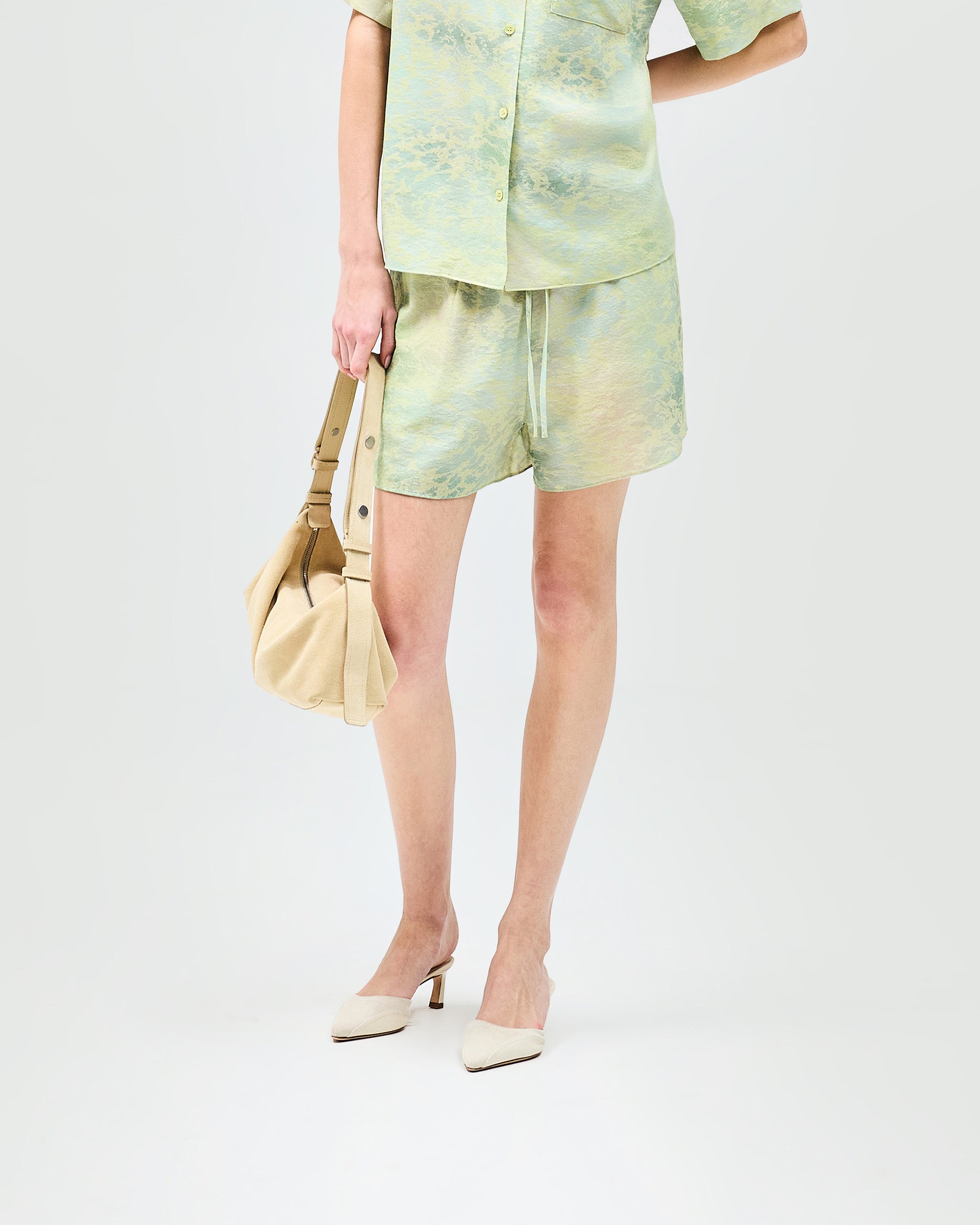 Mirage Shorts - Watermark Print