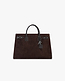 Suede Leather Tote Bag