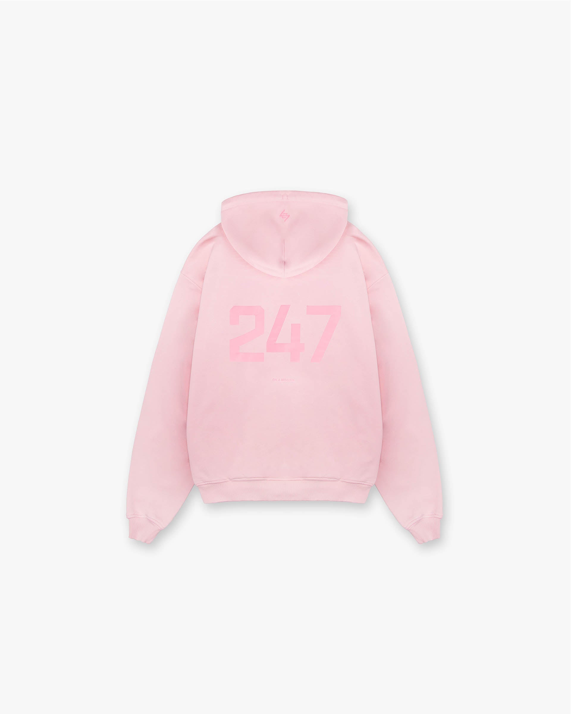 London 247 Oversized Hoodie - Candy Pink