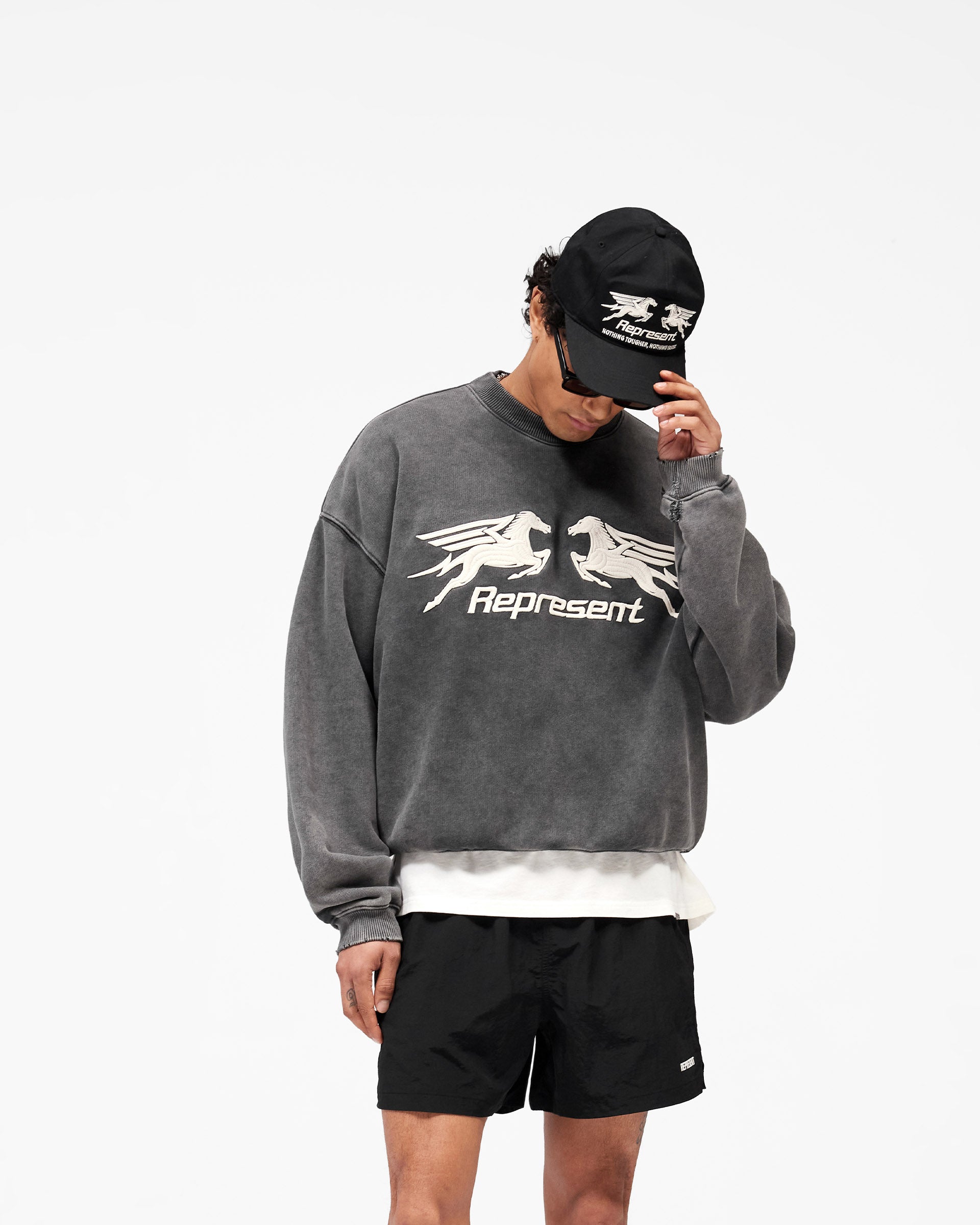 Pegasus Sweatshirt - Vintage Grey