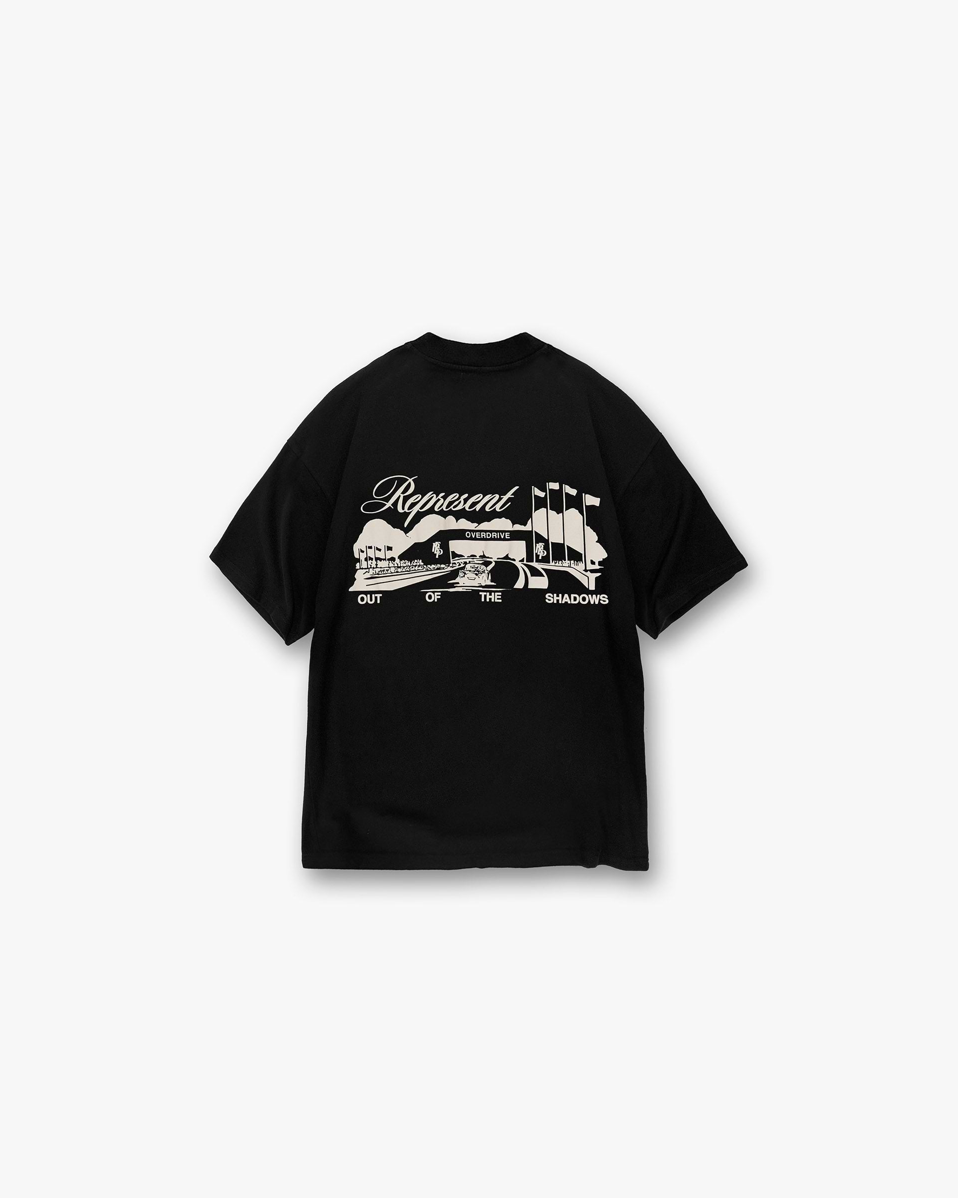 Raceway T-Shirt - Jet Black | REPRESENT