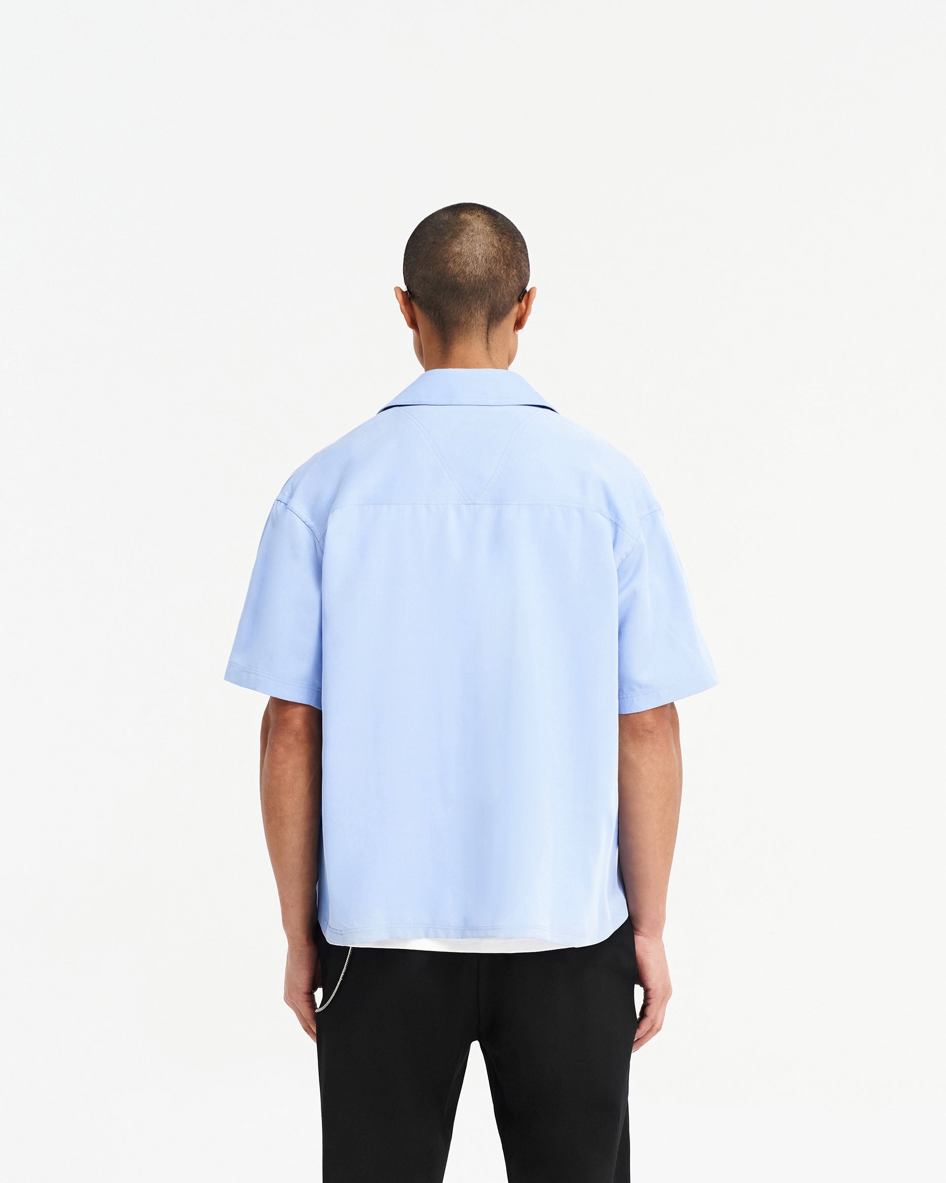 Bowling Shirt - Vista Blue