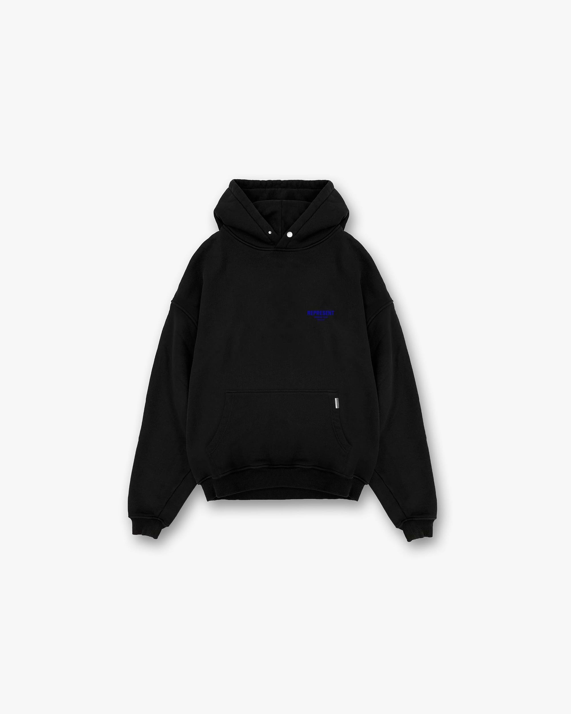 Represent Owners Club Hoodie - Black Cobalt