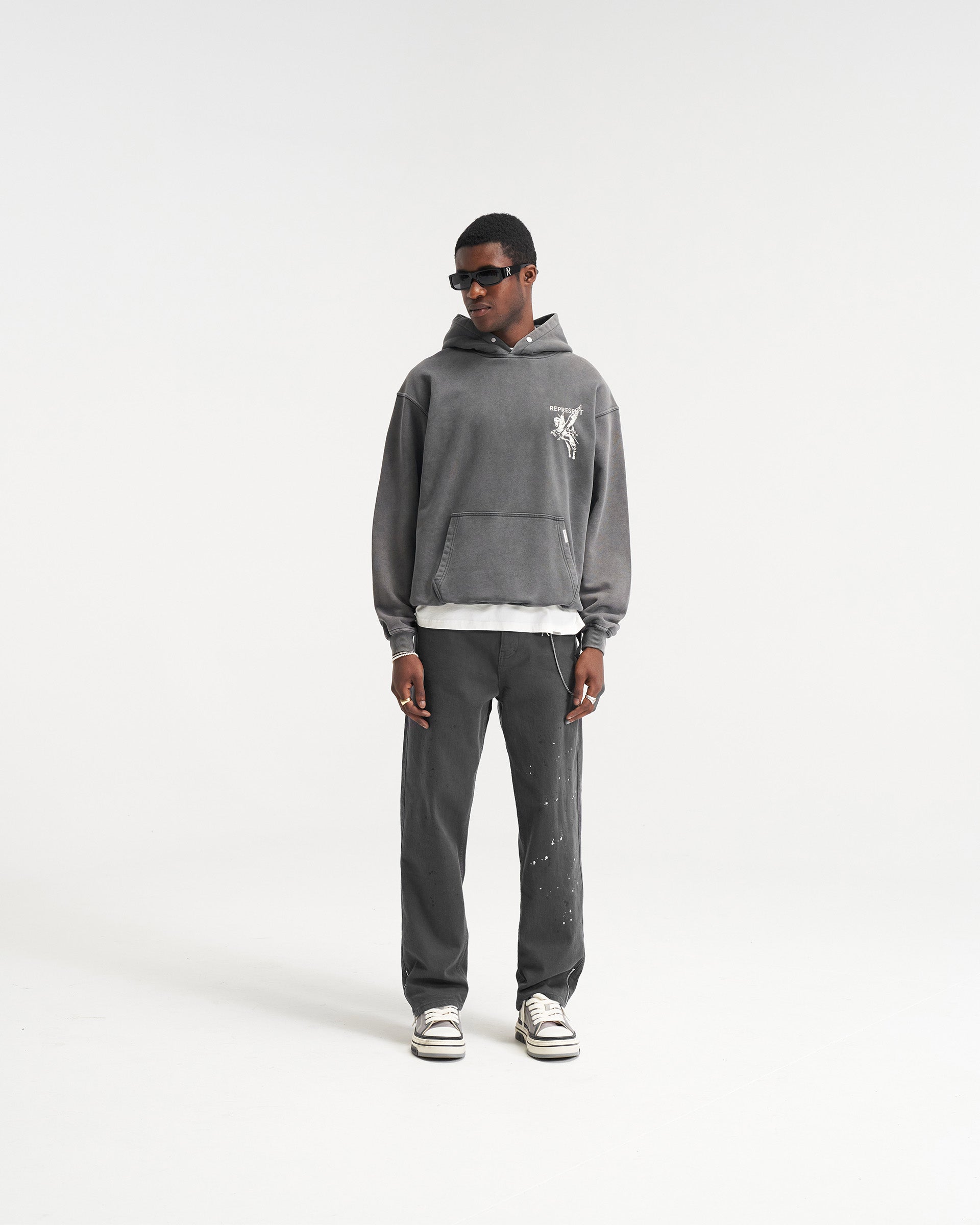 Mascot Hoodie - Vintage Grey