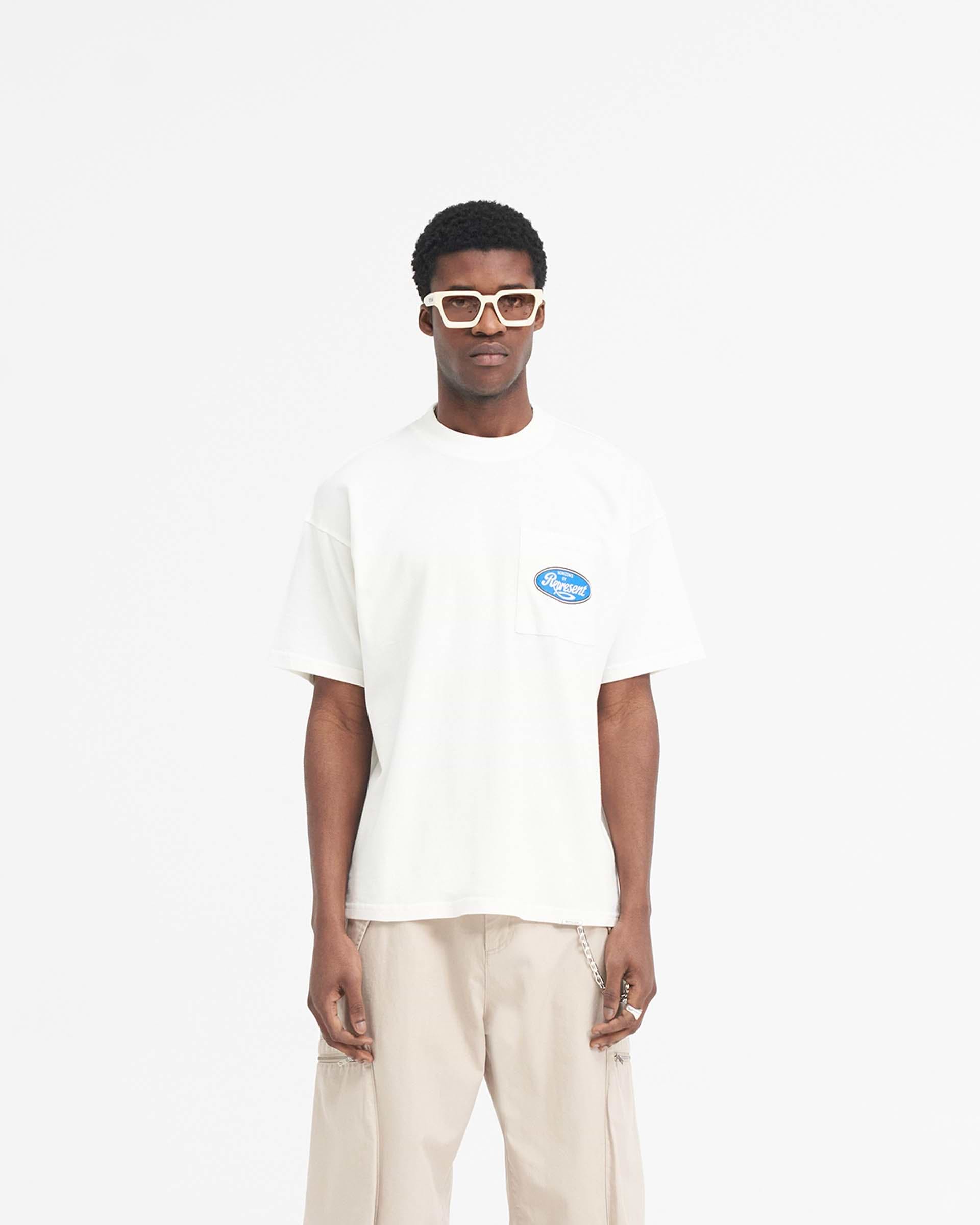 【REPRESENT】★Classic Parts T-Shirt★ Classic Parts T-Shirt | Flat White | REPRESENT