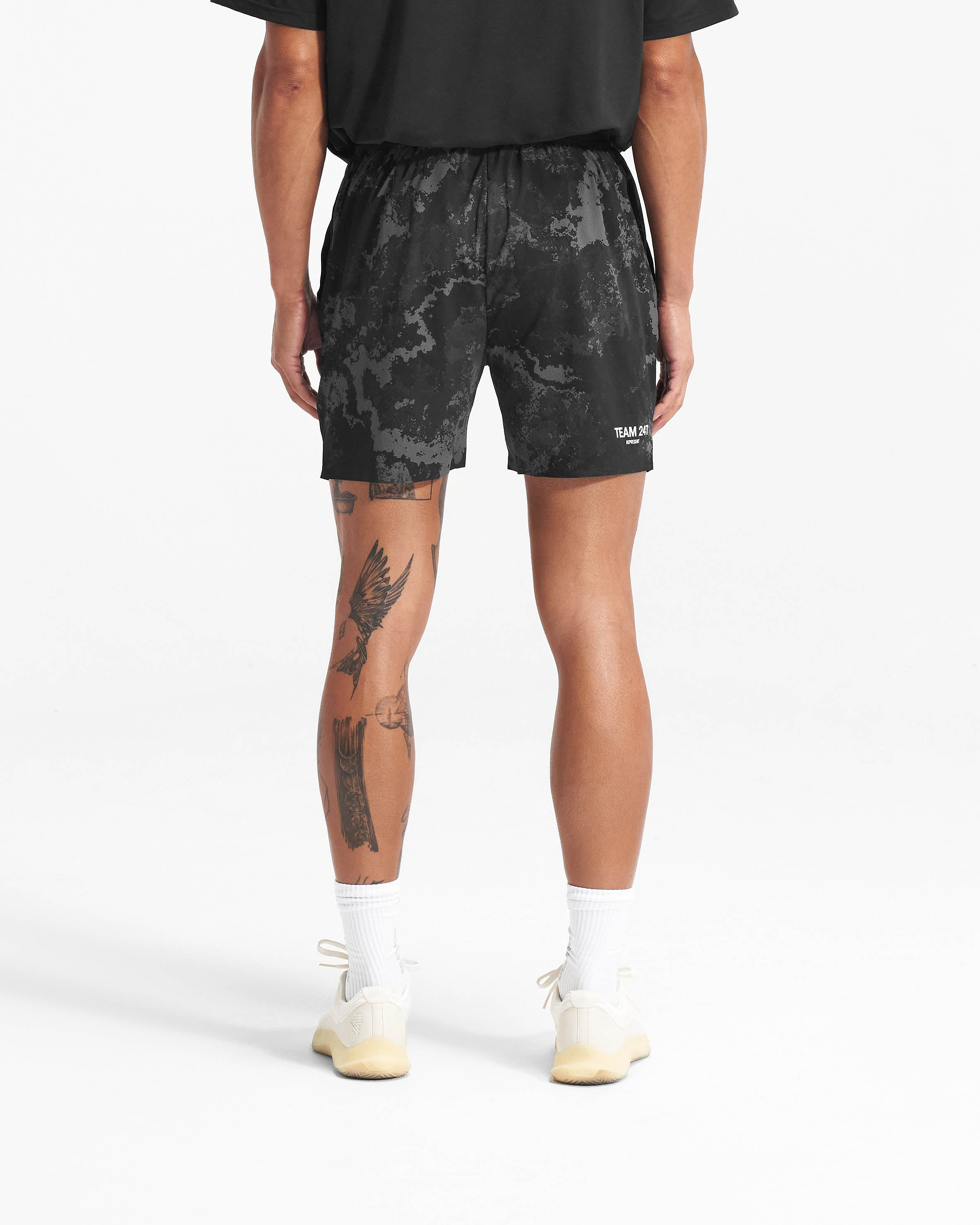 Team 247 Fused Shorts - Black Camo