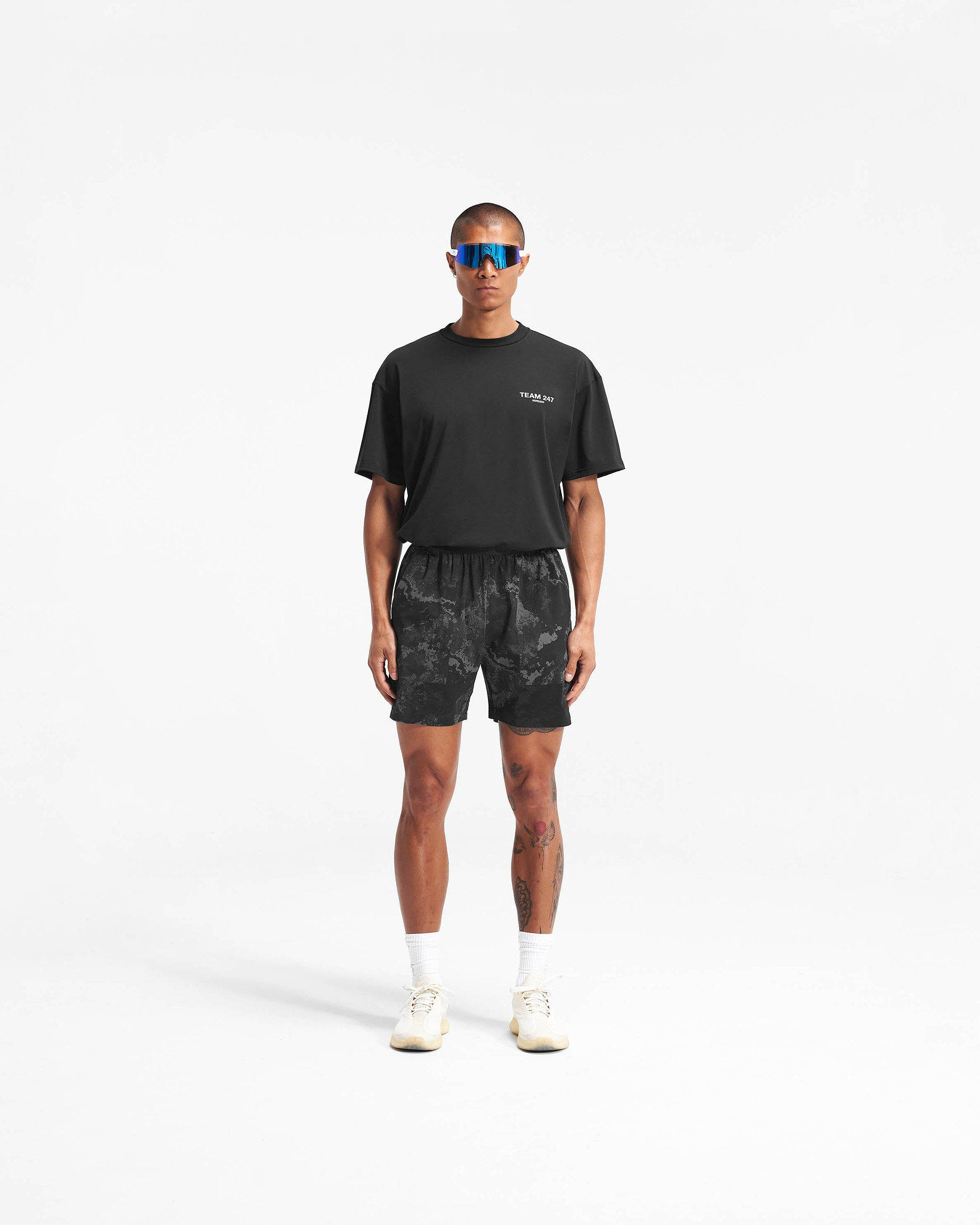 Team 247 Fused Shorts - Black Camo