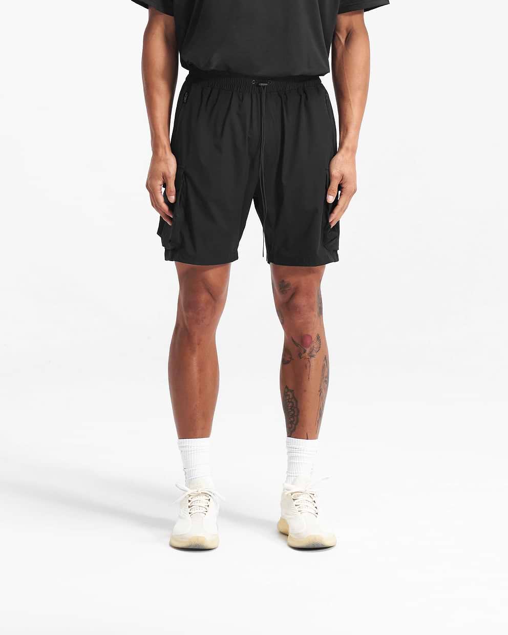 247 Shorts - Black | REPRESENT CLO