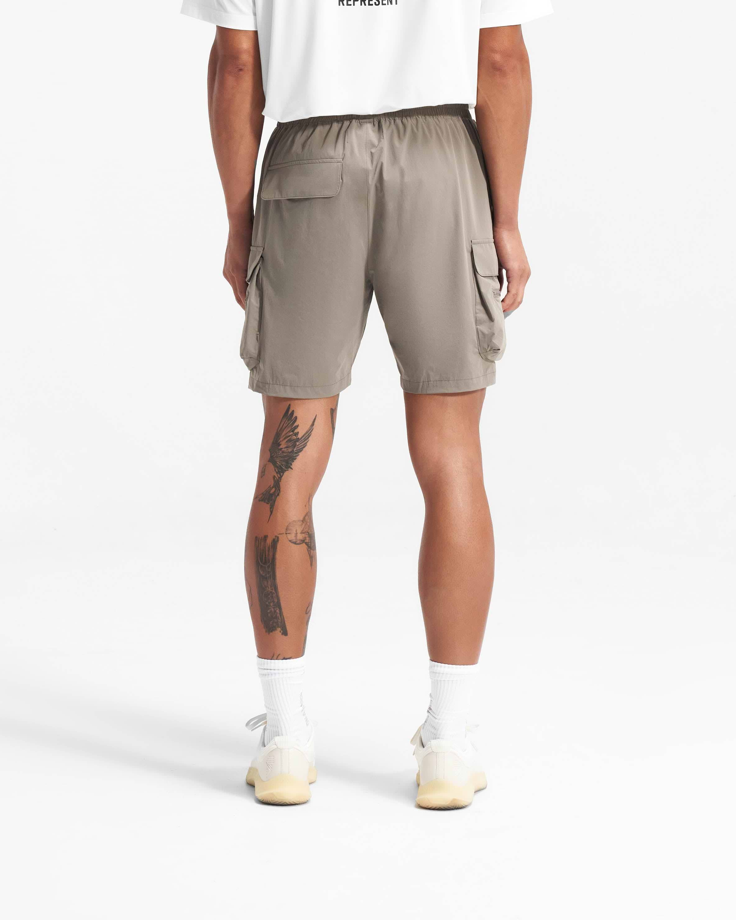 247 Shorts - Taupe | REPRESENT CLO