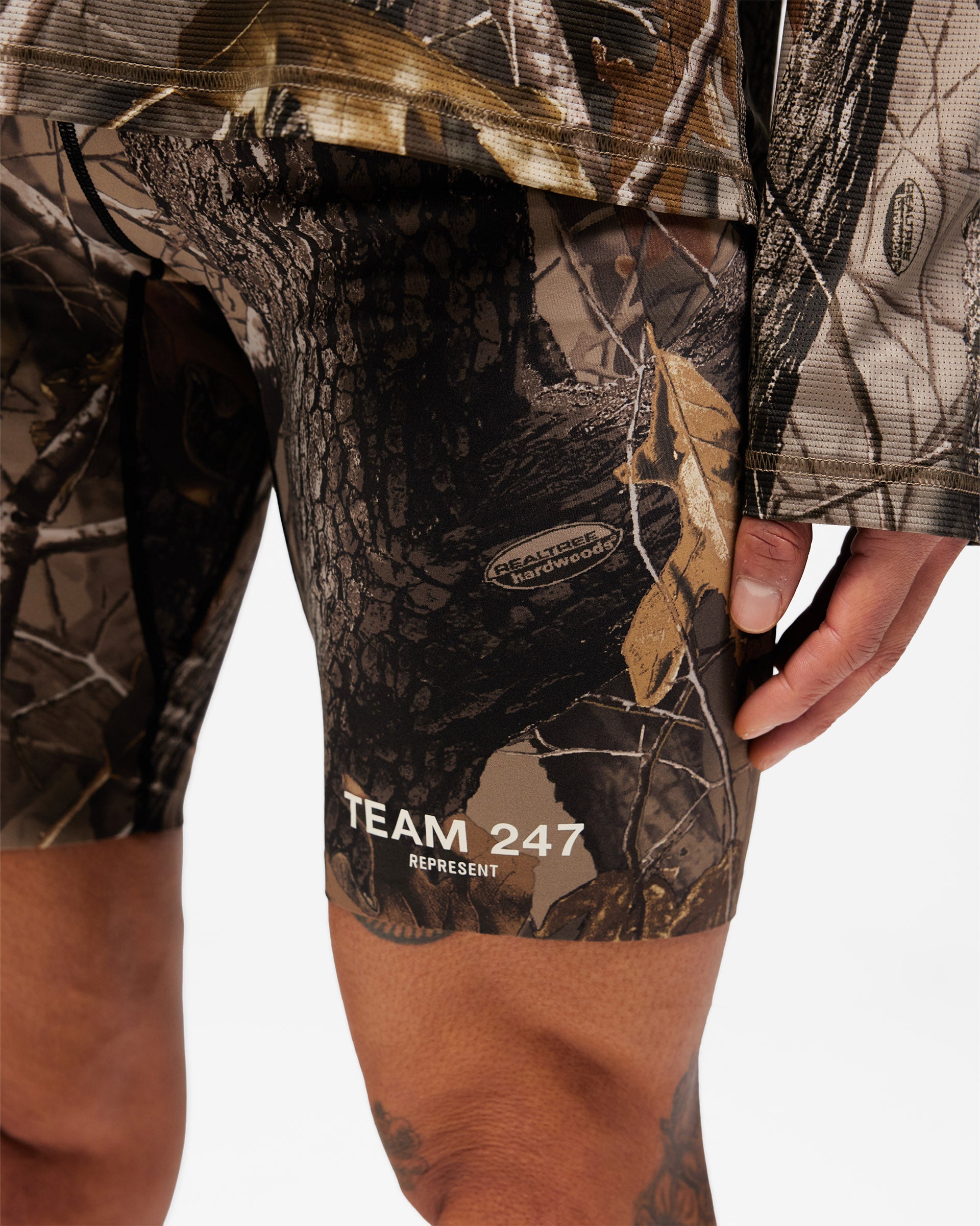 247 Realtree® Hardwood Camo Half tight | 247 x Puma | REPRESENT