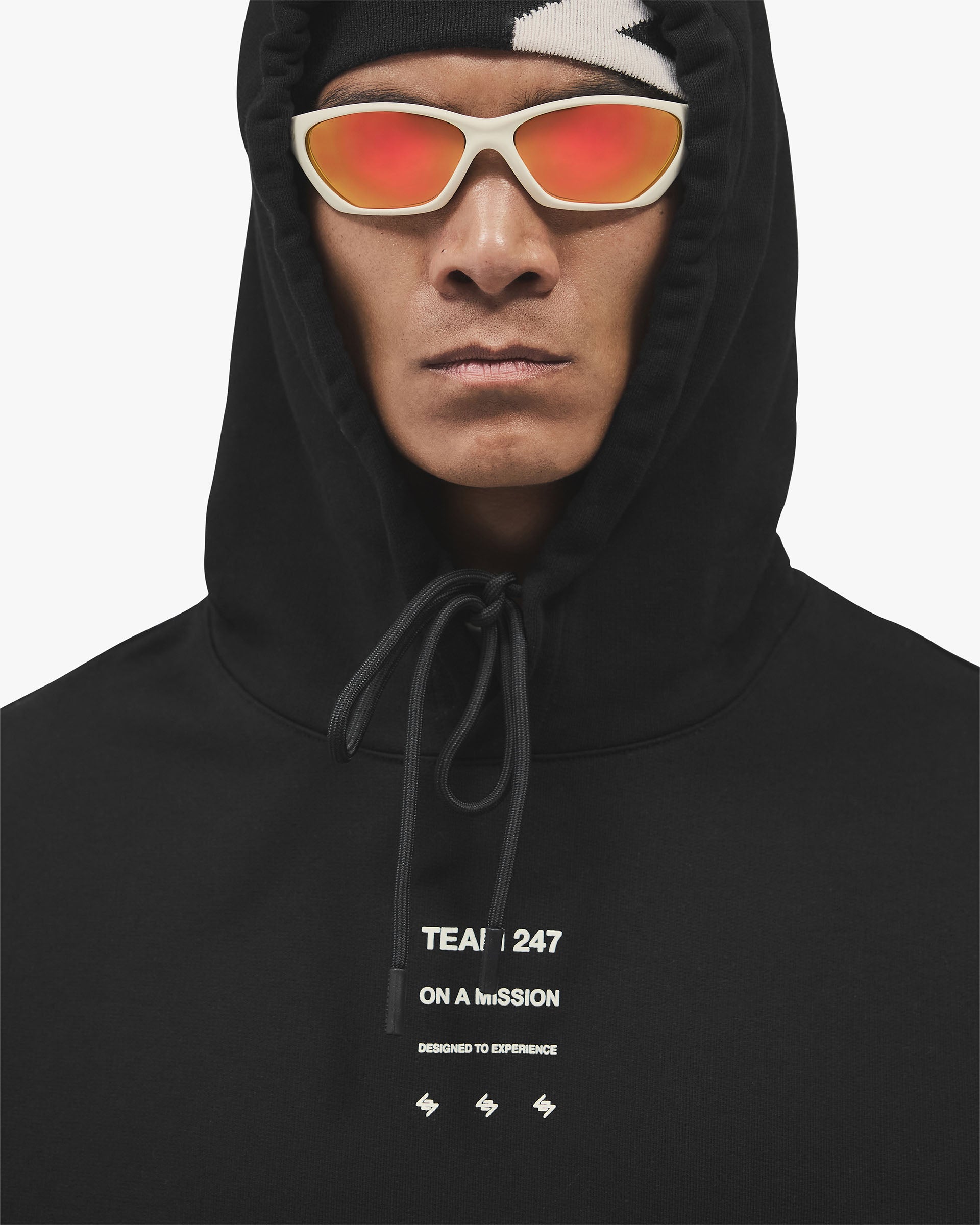 247 Uprising Oversized Hoodie - Black