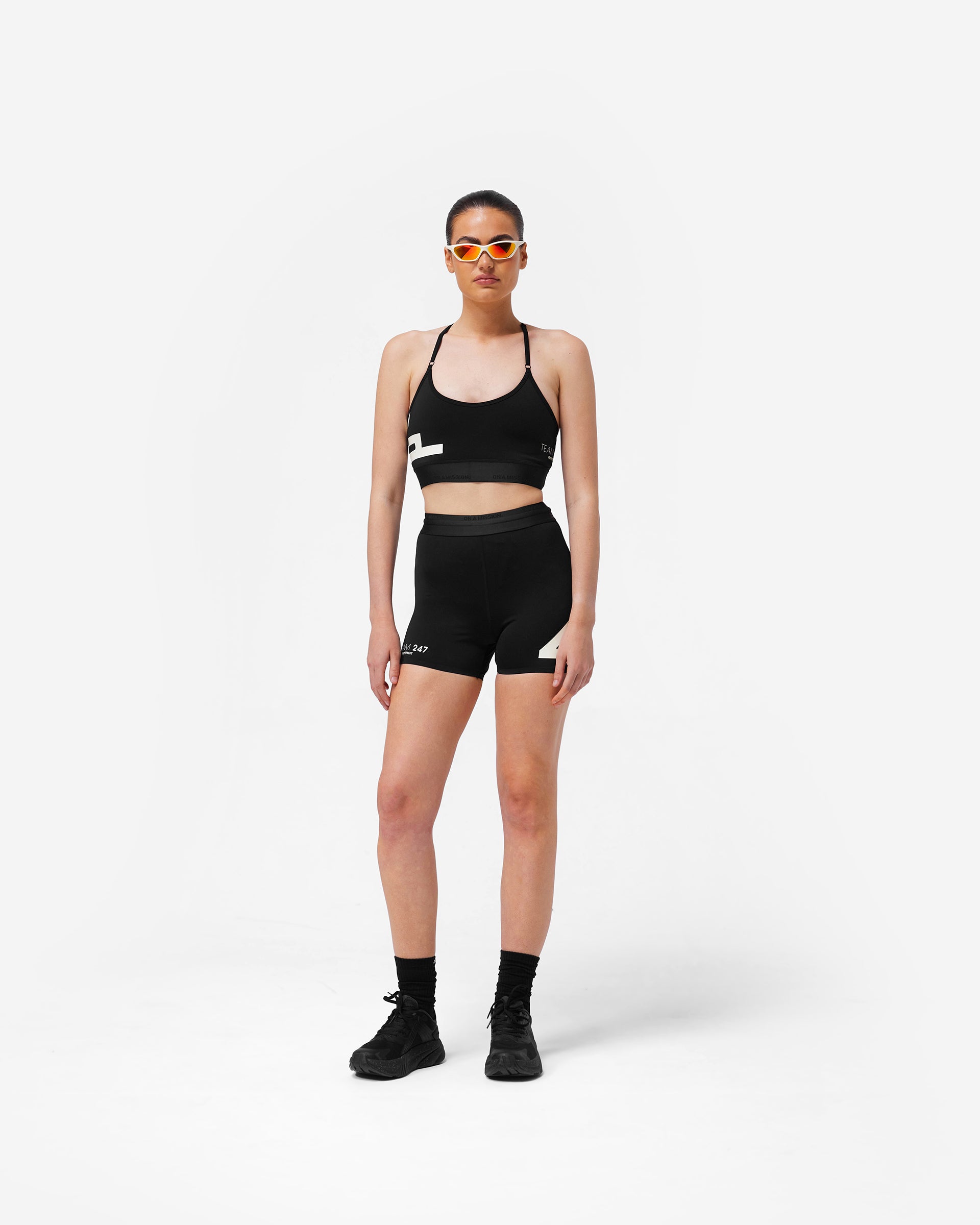 247 Motion Low Impact Bra - Black
