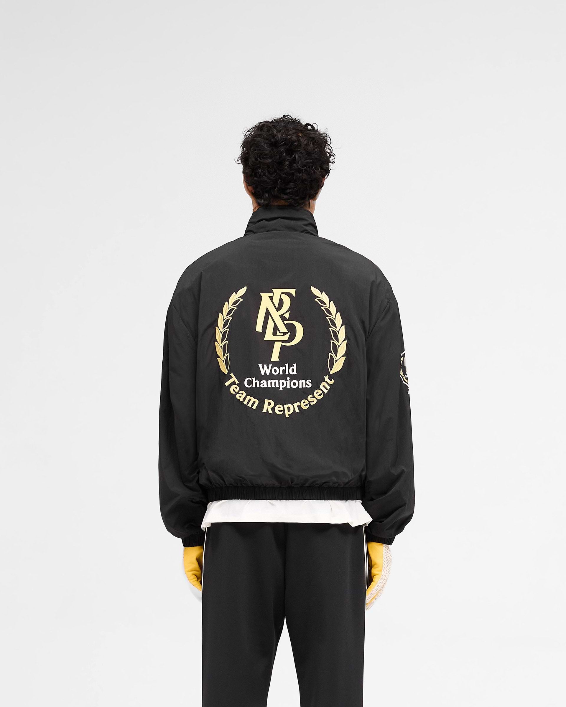 World Championship Track Jacket - Black | REPRESENT World Championship Track Jacket - Black | REPRESENT