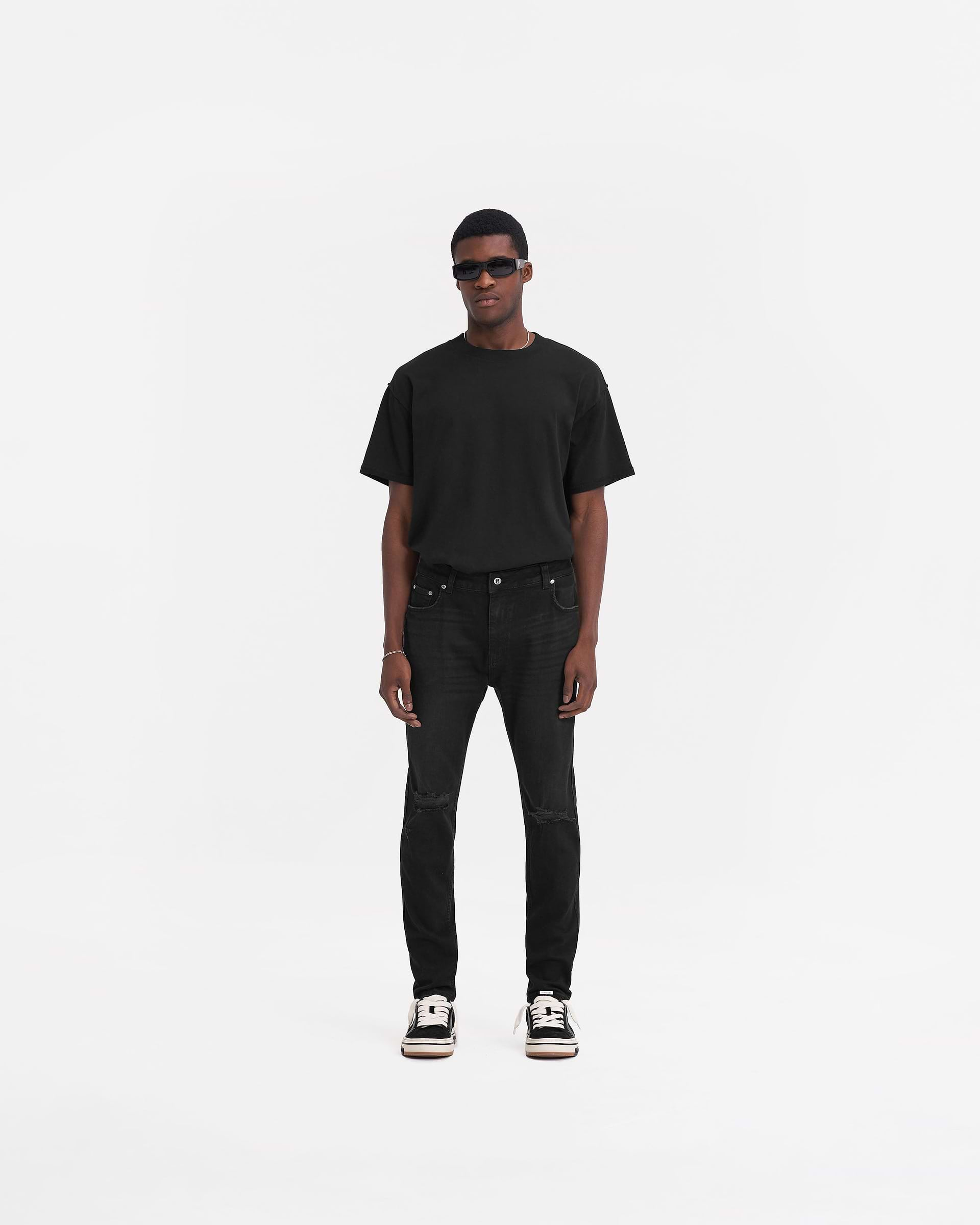 R1 Destroyer Denim - Black