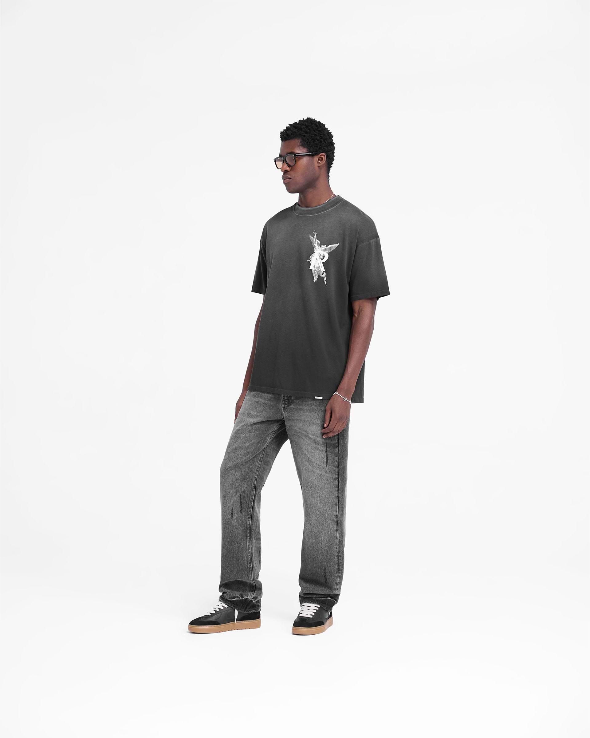 Archangel T-Shirt - Stained Black | REPRESENT