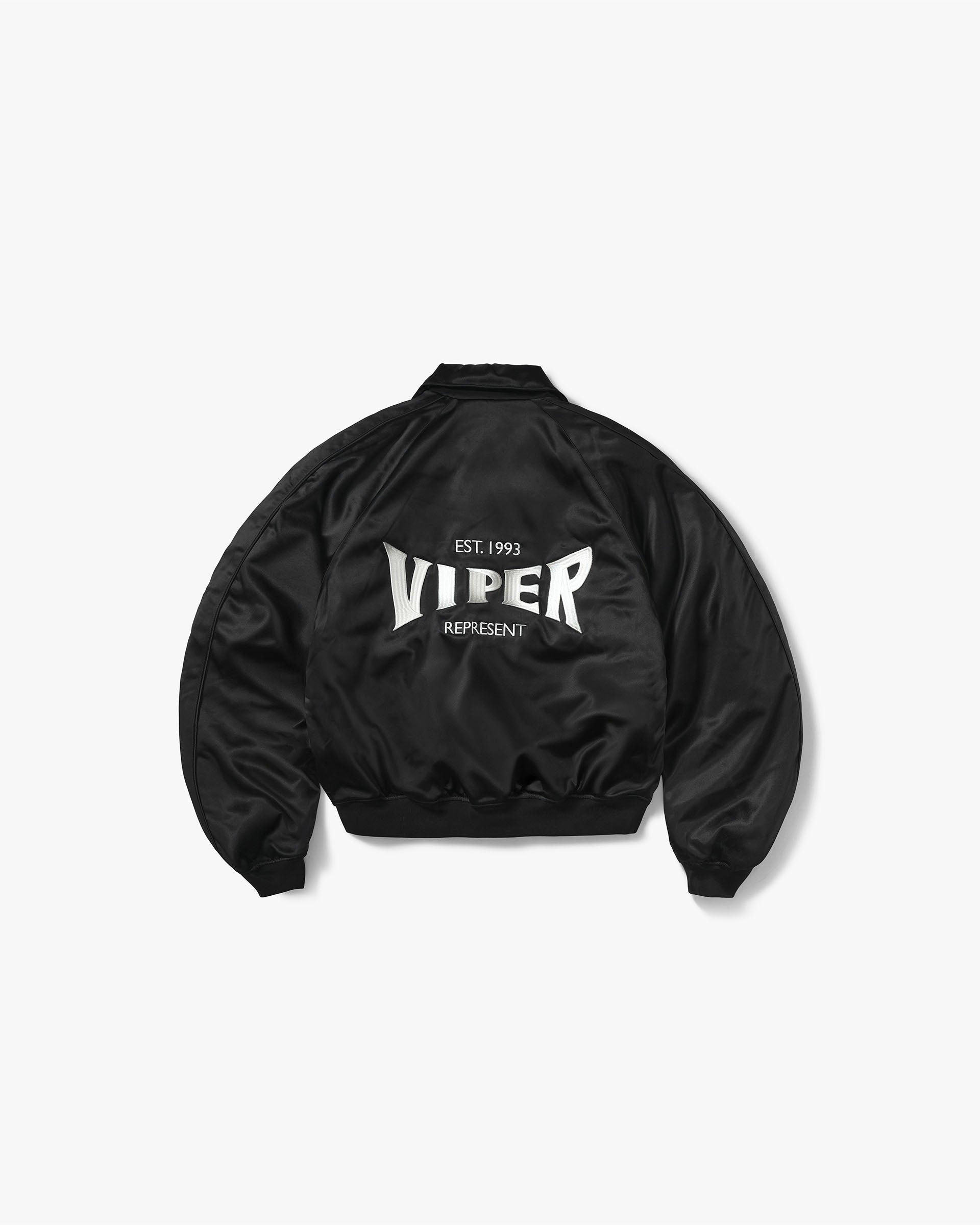 Viper Souvenir Jacket Jet Black | Mens Jackets | REPRESENT