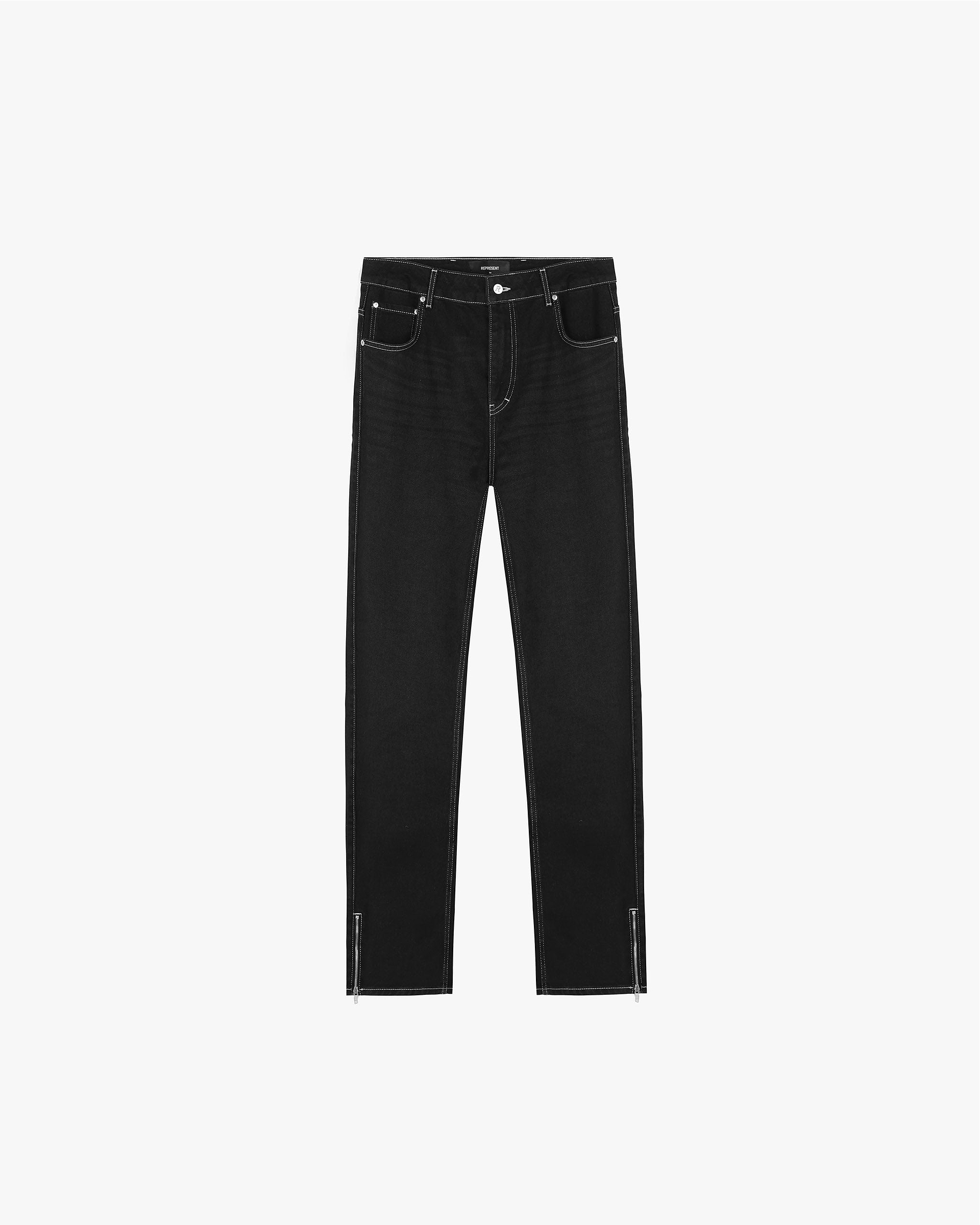 R2 Split Denim - Black