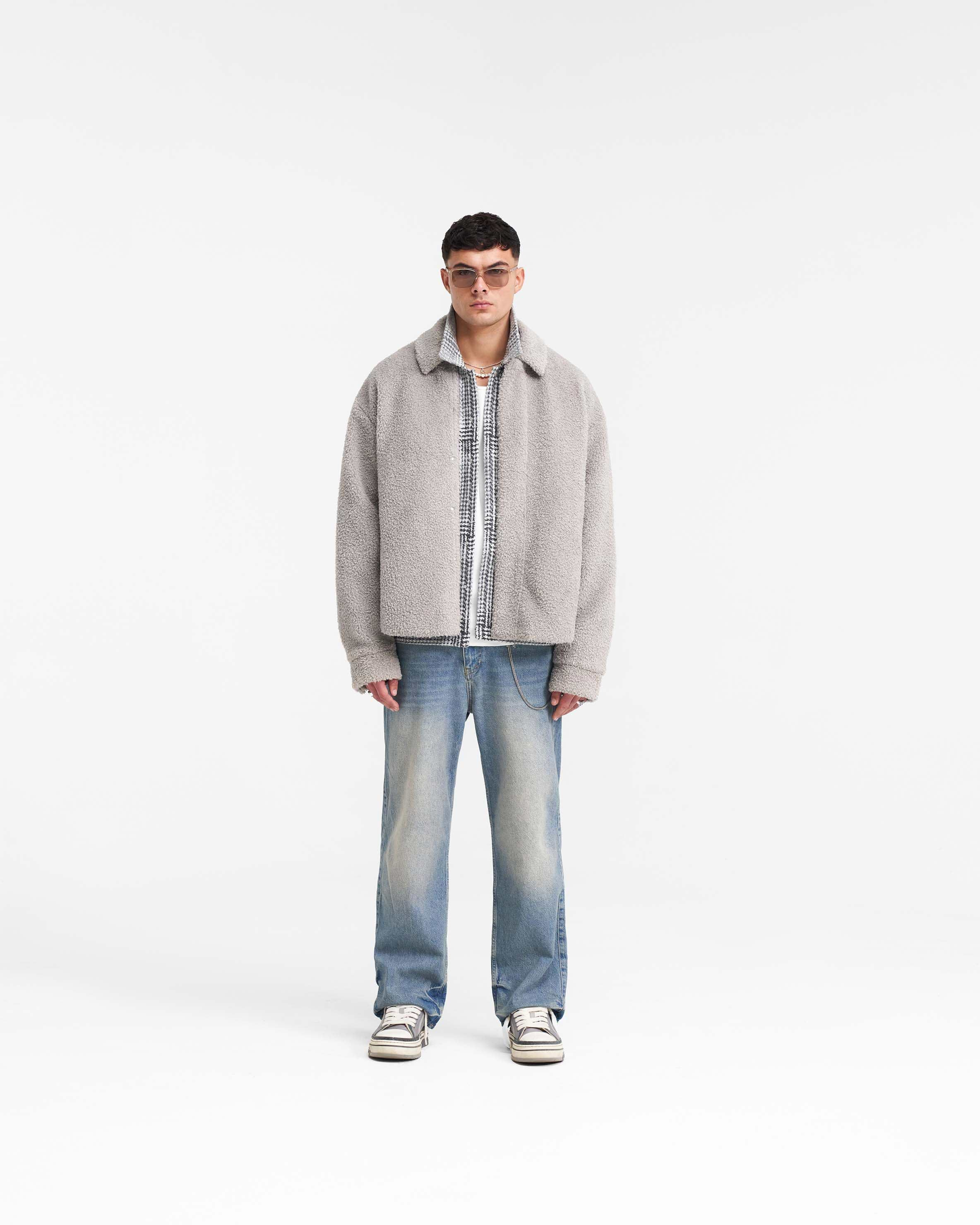 Shearling shirt outlet