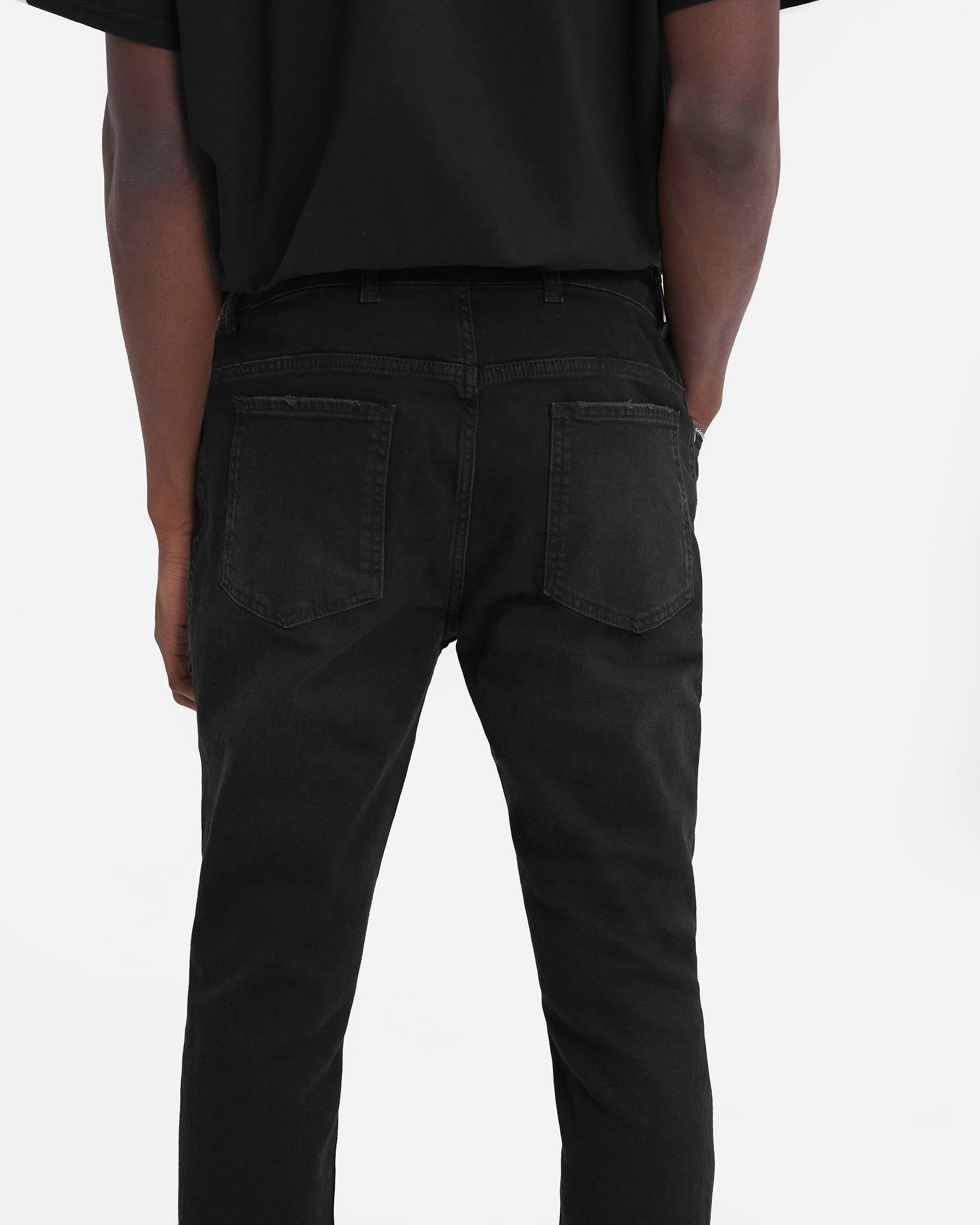 R1 Destroyer Denim - Black