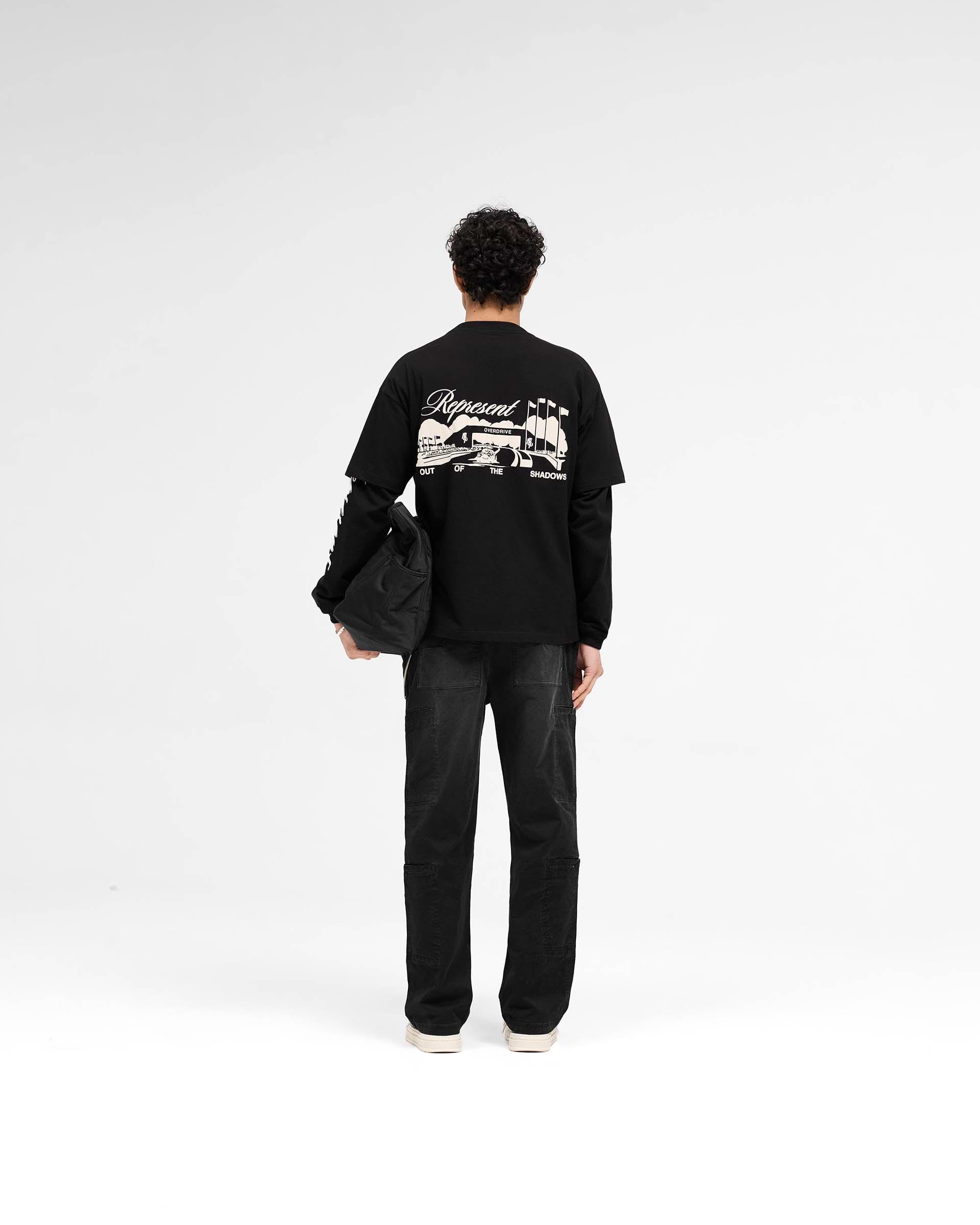 Raceway T-Shirt - Jet Black | REPRESENT