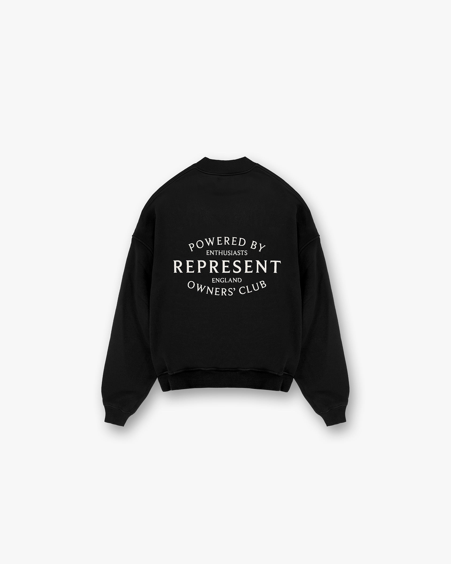 Represent Owners Club Stamp Sweater - Jet Black