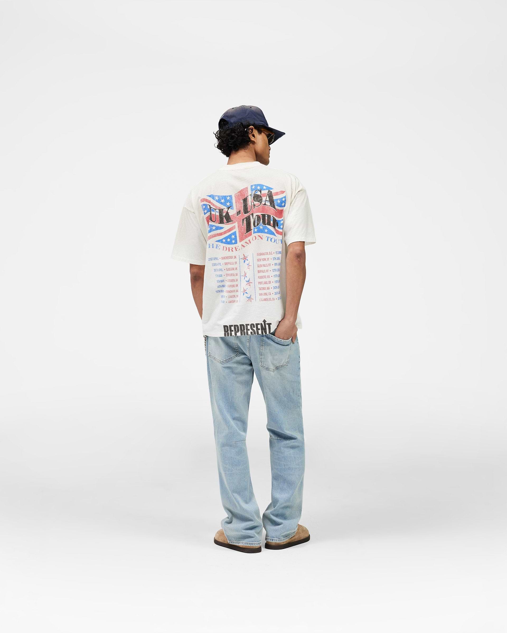 Dream On Tour T-Shirt - Washed Ecru