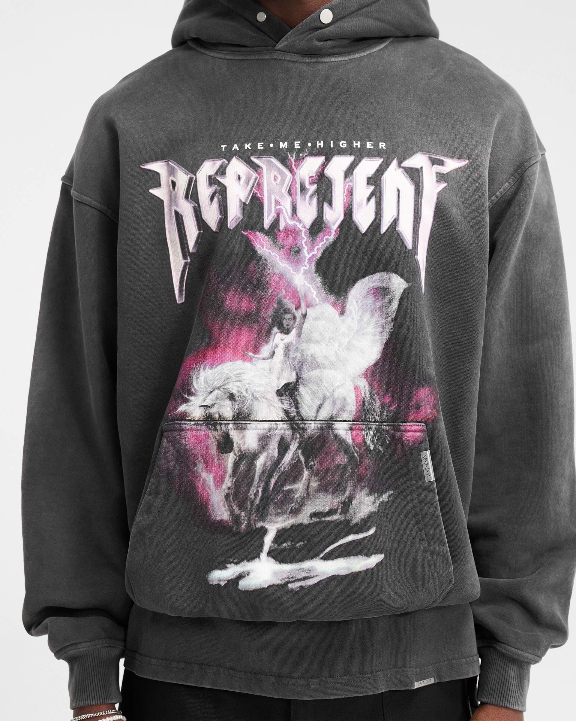 Take Me Higher Hoodie - Vintage Grey