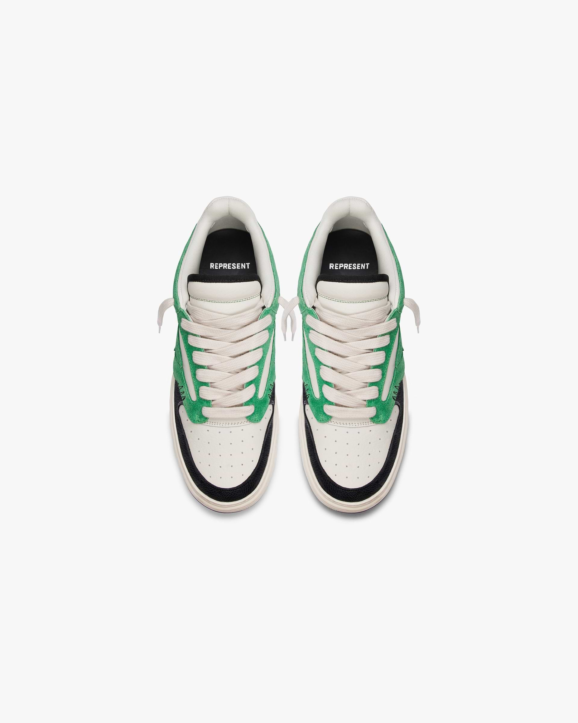 Reptor Low - Island Green Vintage White Black