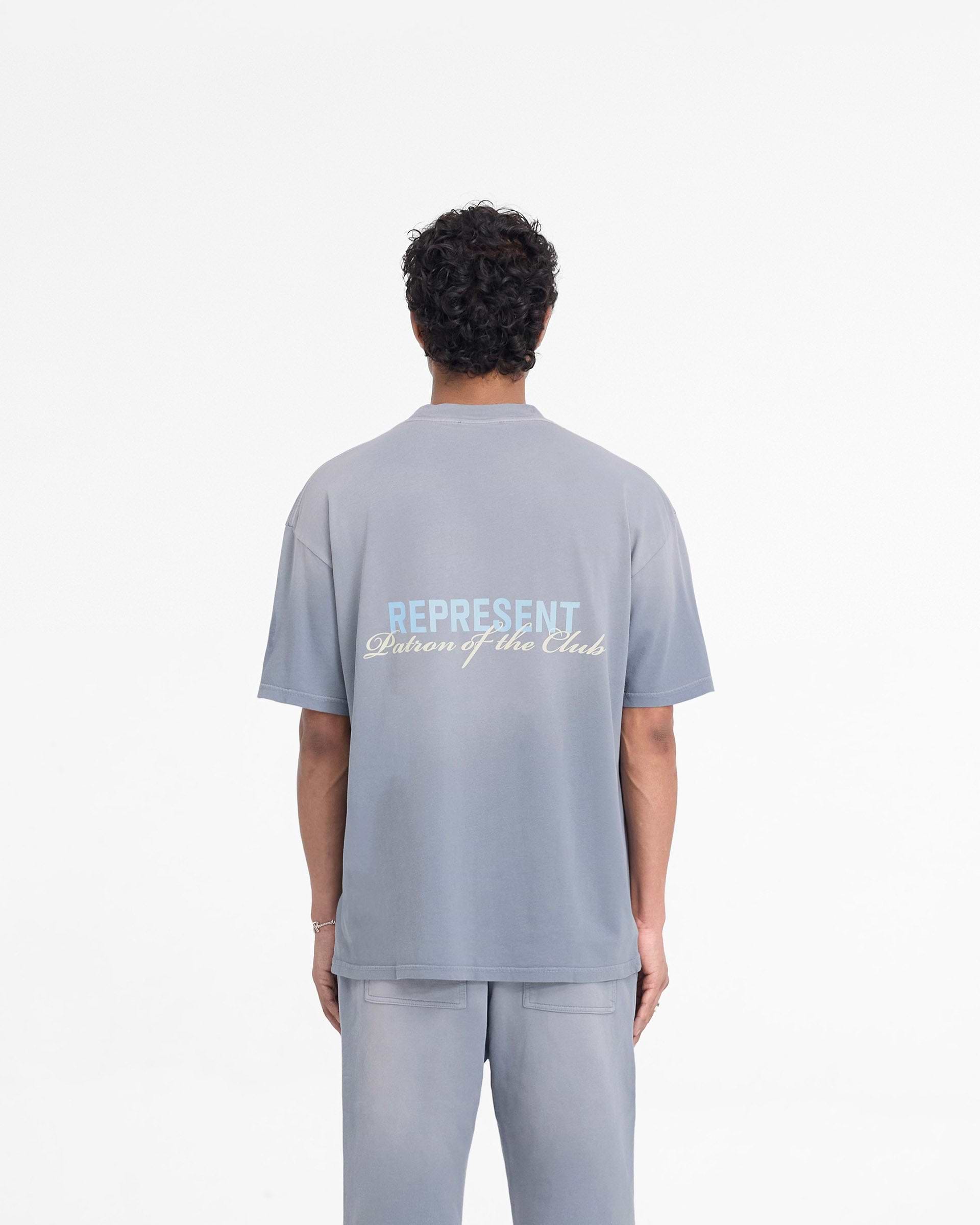Washed Grey T-Shirt | Patron of the Club | REPRESENT
