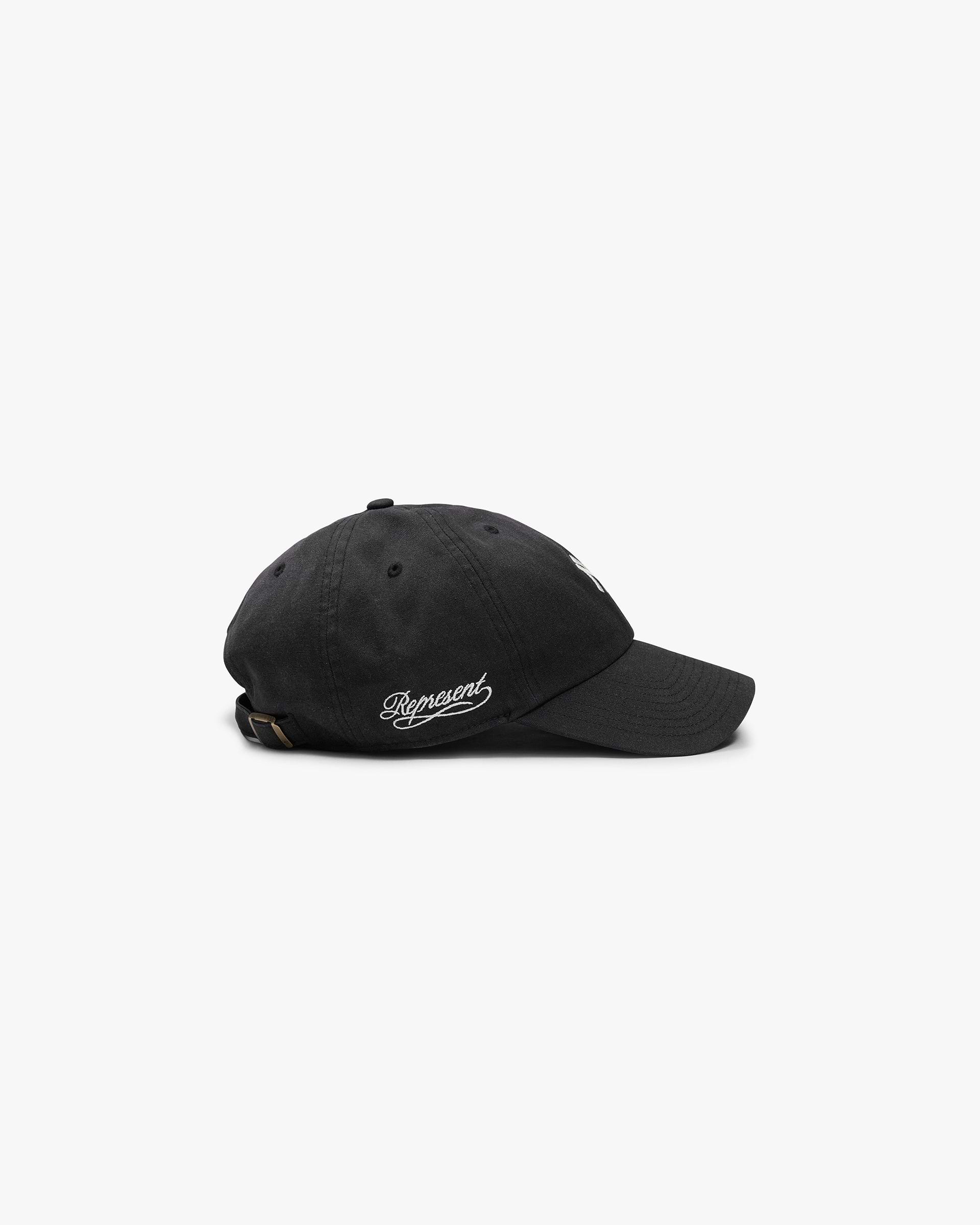 Represent X 47 Mini New York Yankees Cap - Washed Black