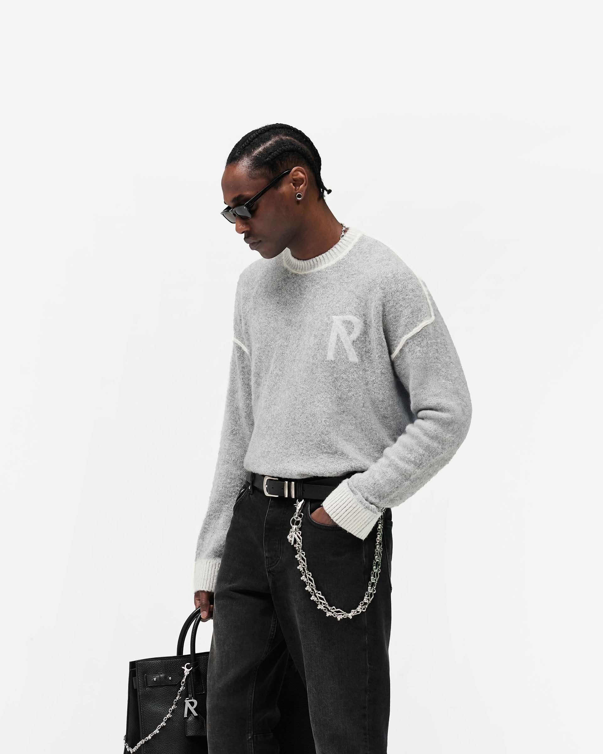 Laurel Knit Sweater - Sun Fade Grey