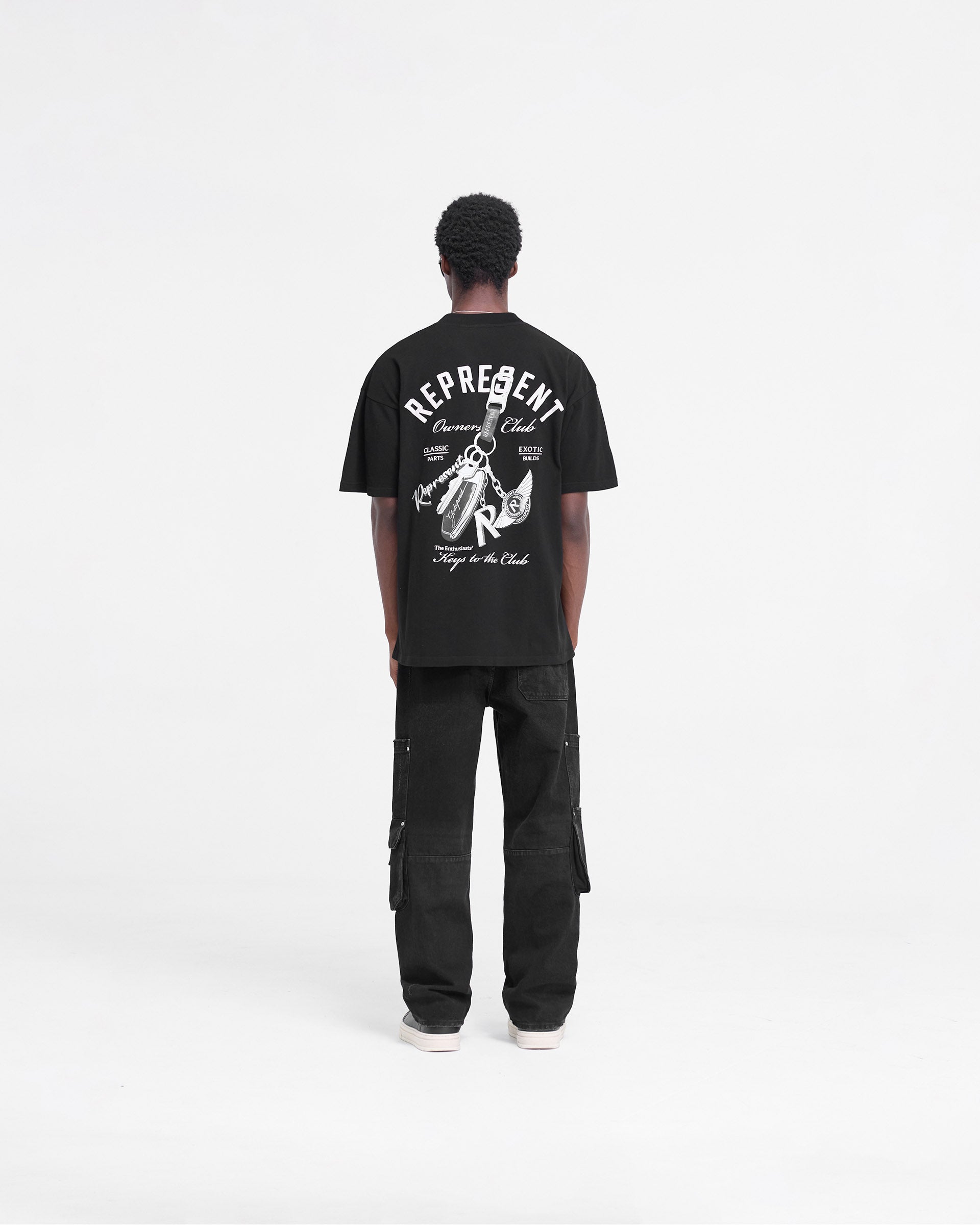 Keys to the Club T-Shirt | Jet Black | REPRESENT