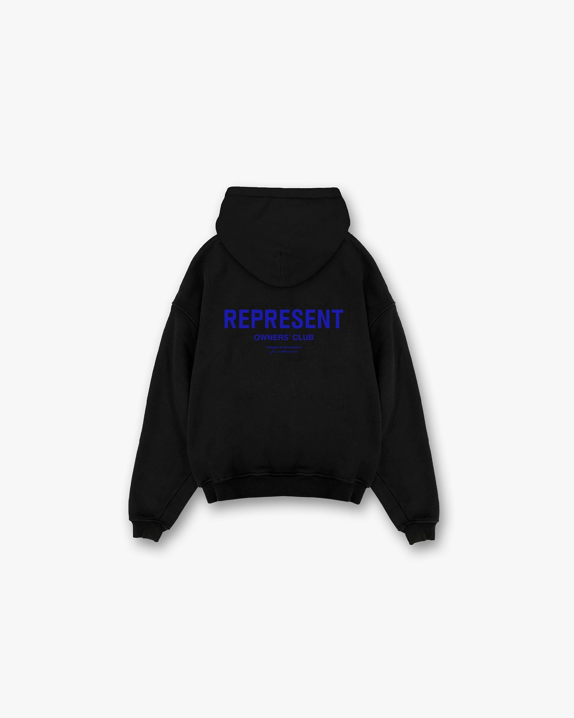 Represent Owners Club Hoodie - Black Cobalt