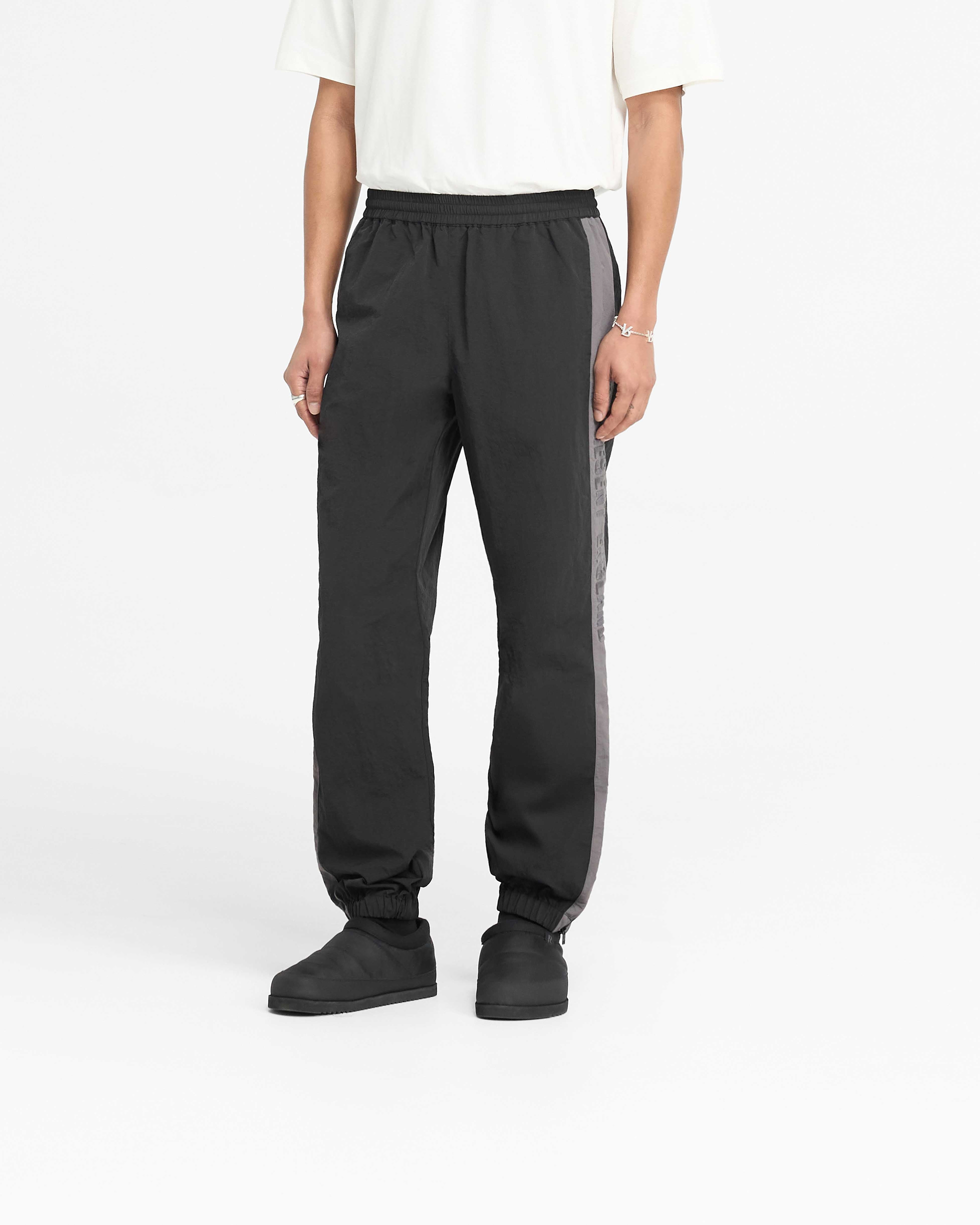 Nylon Track Pant - Black