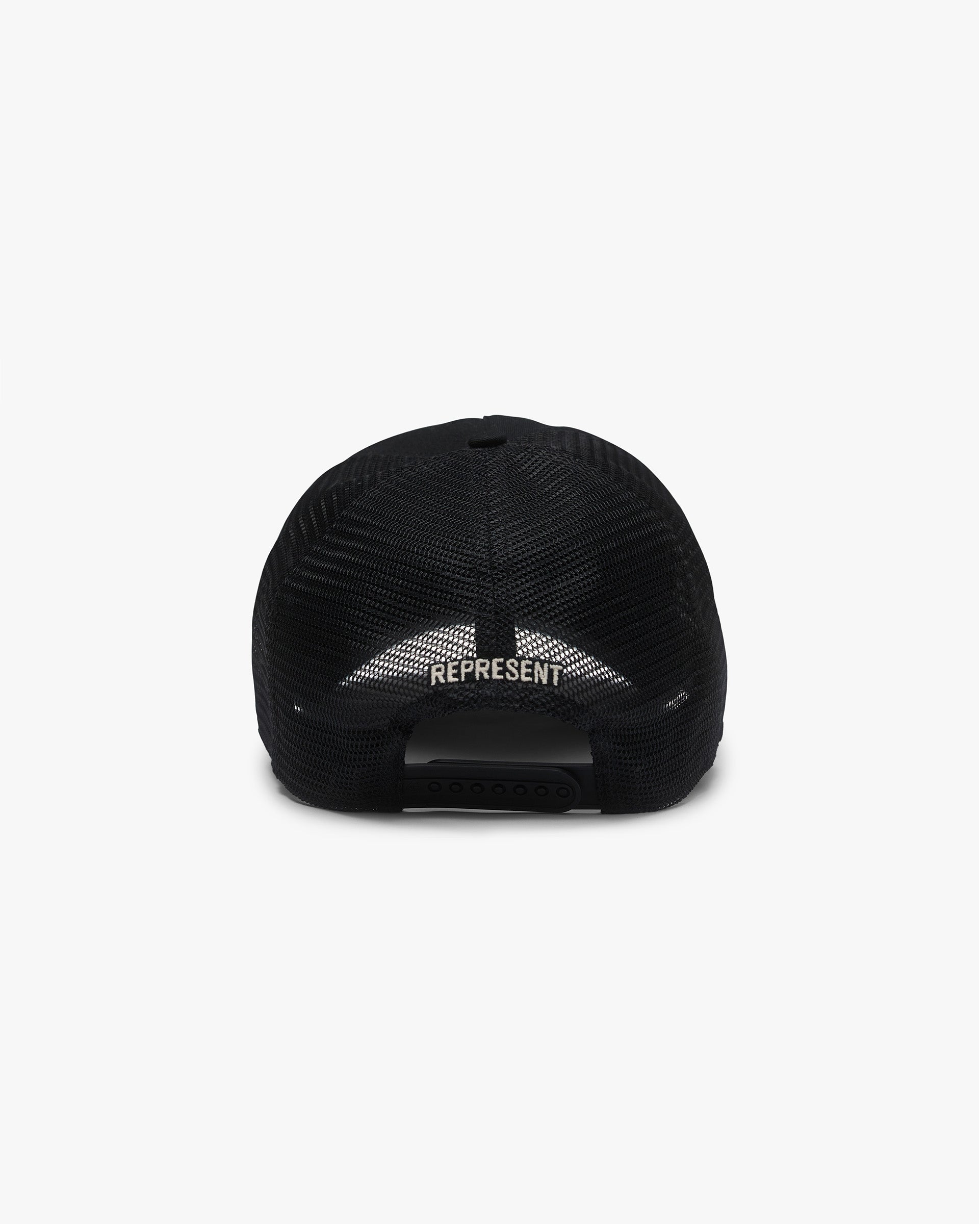 Represent X 47 X Iron Maiden Anniversary Trucker Cap - Washed Black