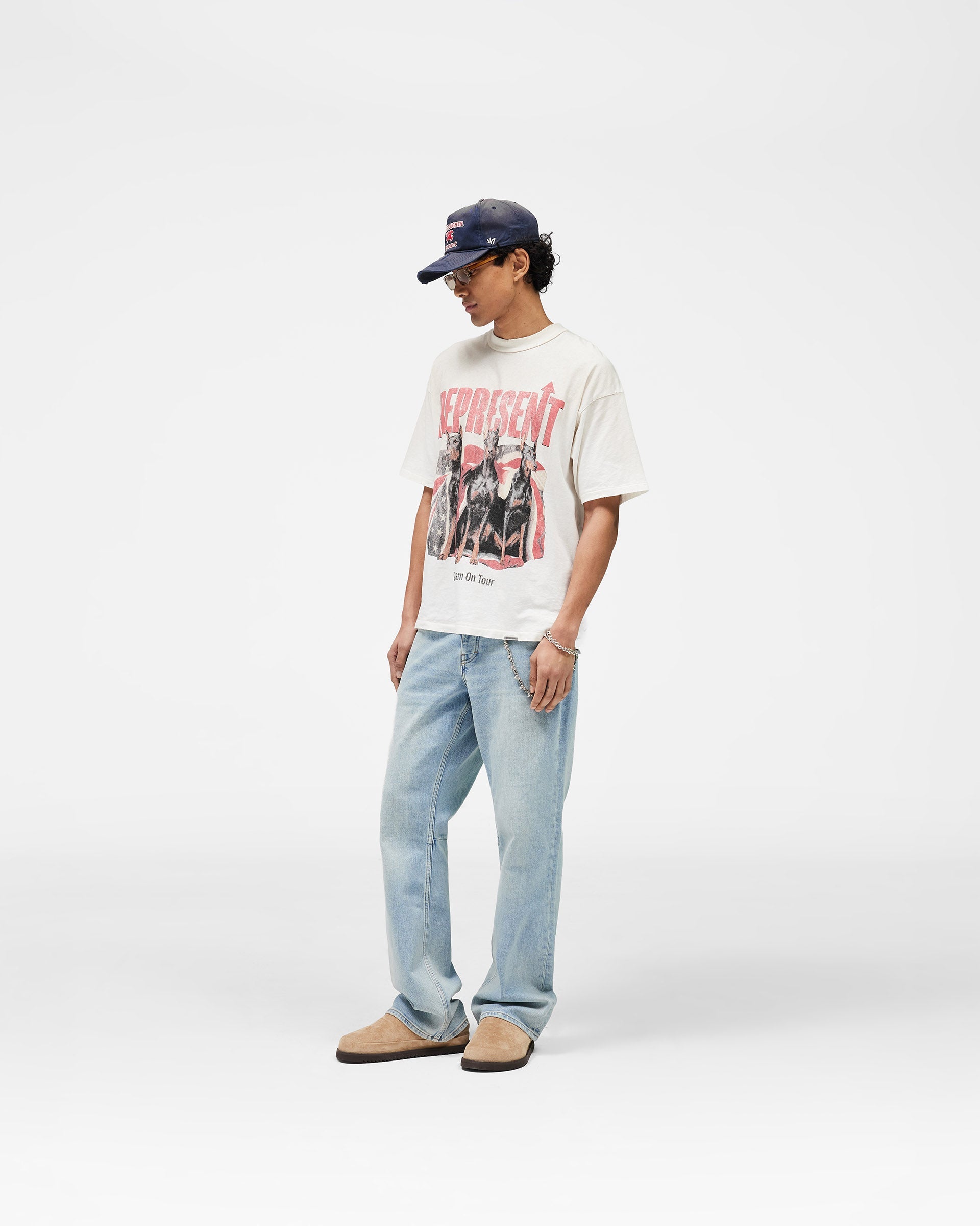 Dream On Tour T-Shirt - Washed Ecru